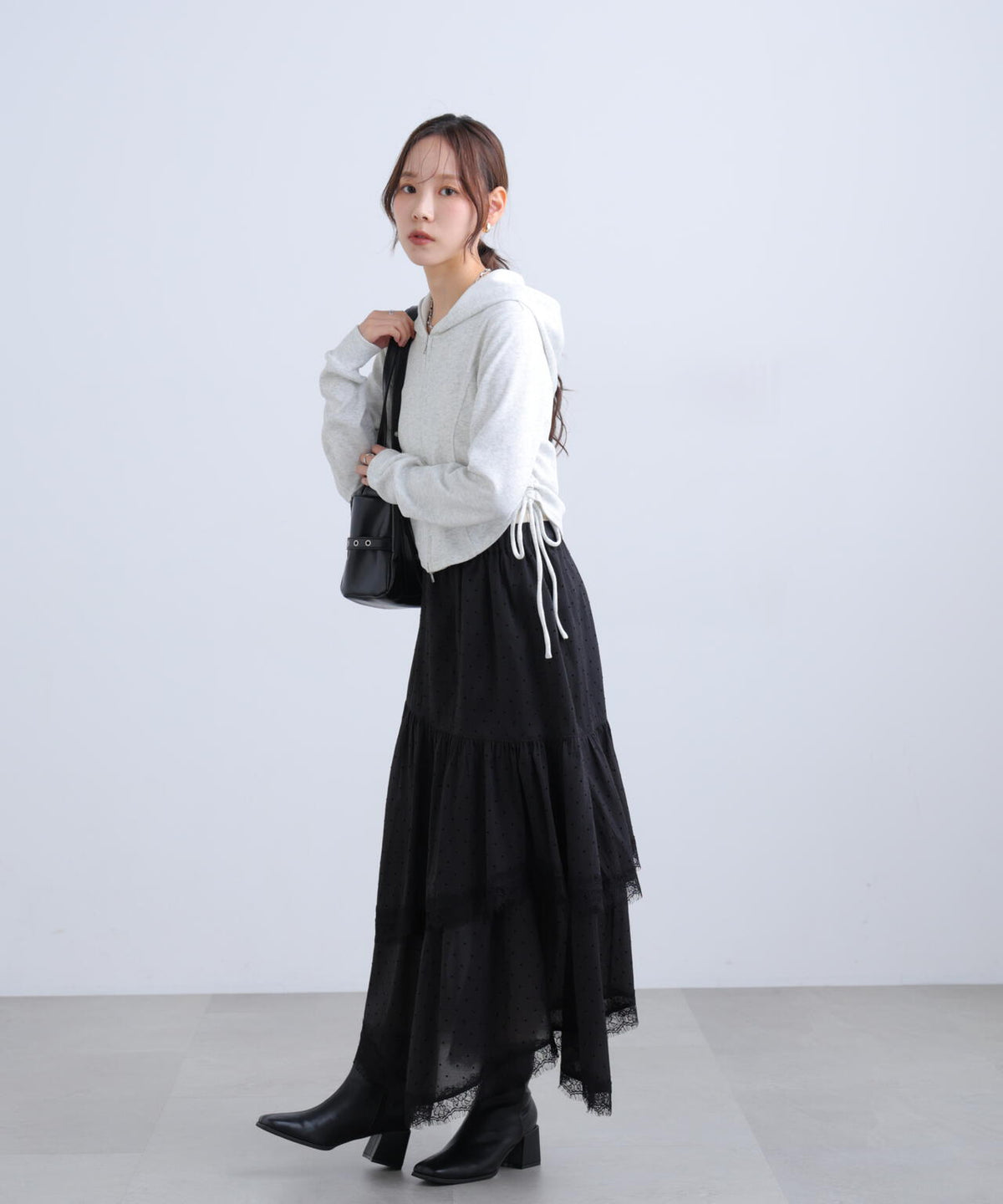 162cm 着用サイズ:FR