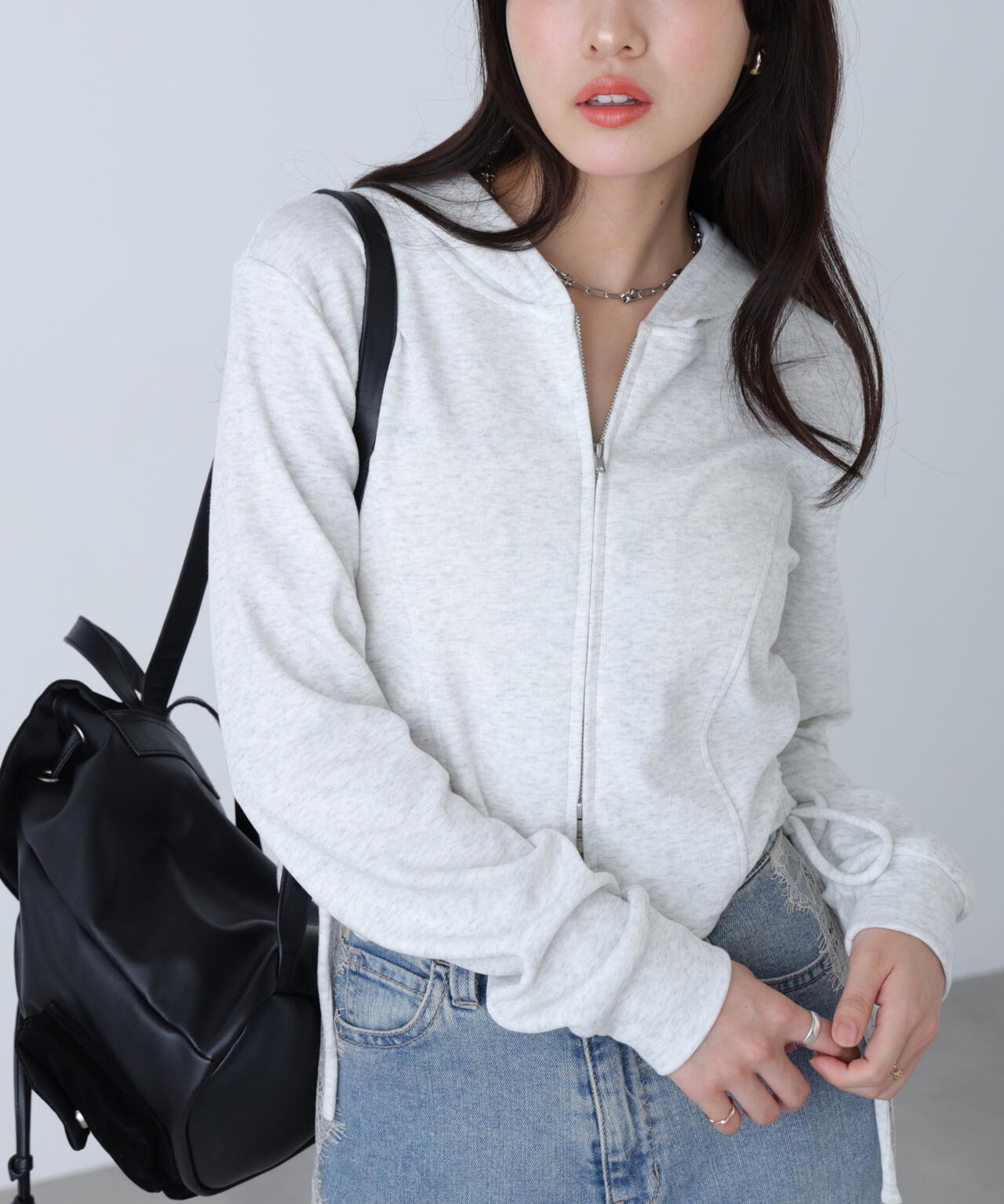 162cm 着用サイズ:FR