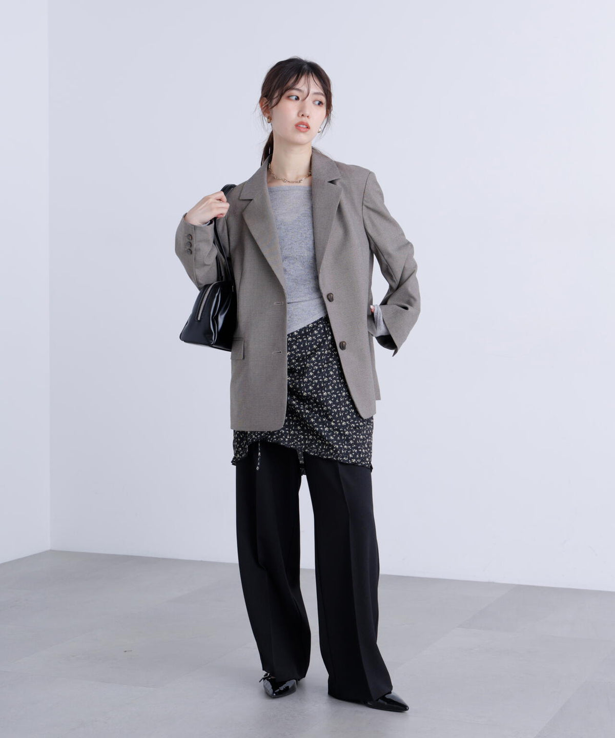 162cm 着用サイズ:FR