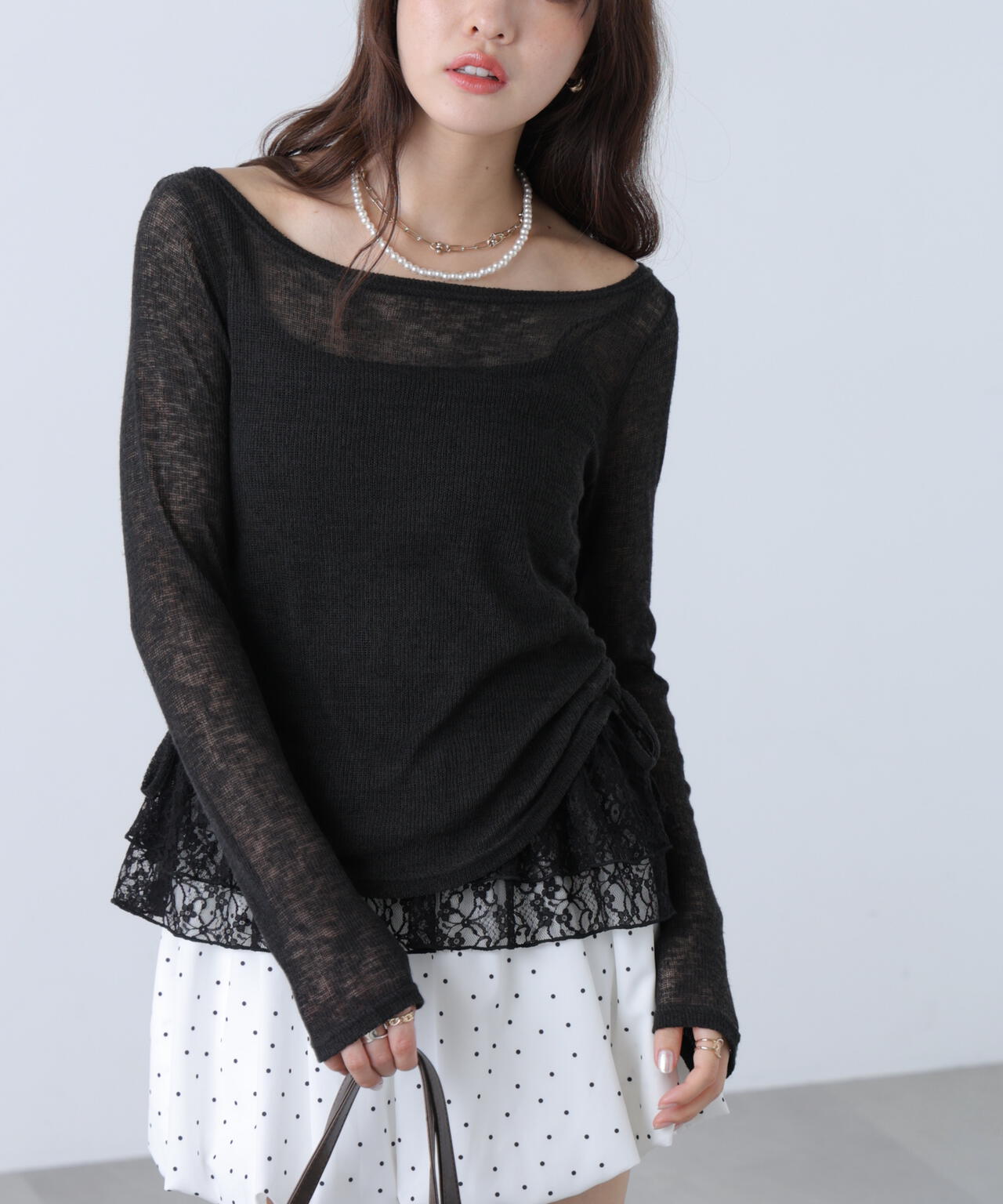162cm 着用サイズ:FR