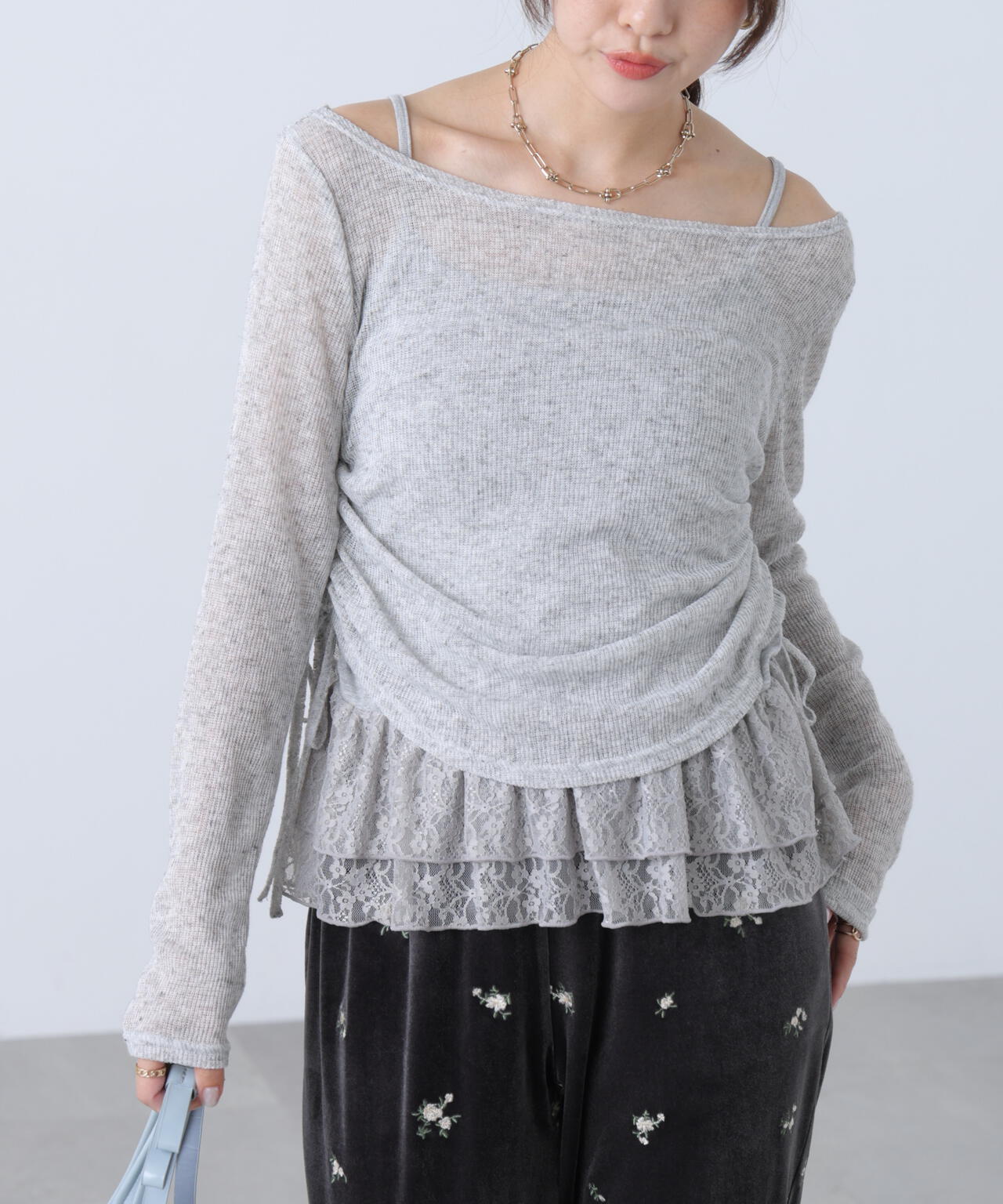 162cm 着用サイズ:FR