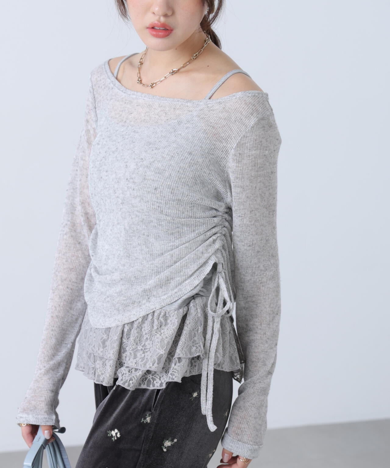 162cm 着用サイズ:FR