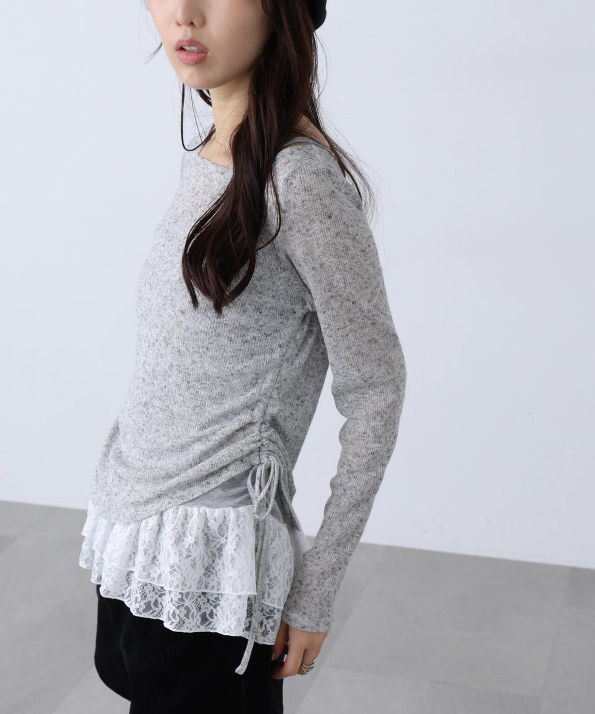 162cm 着用サイズ:FR