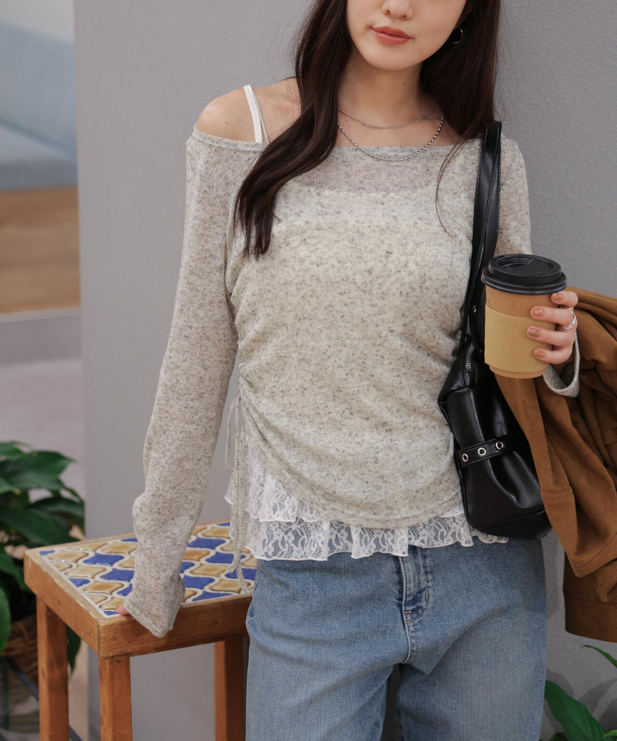 164cm 着用サイズ:FR