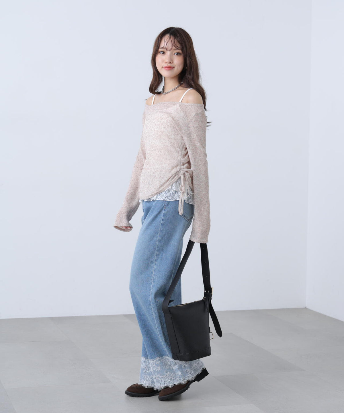 162cm 着用サイズ:FR