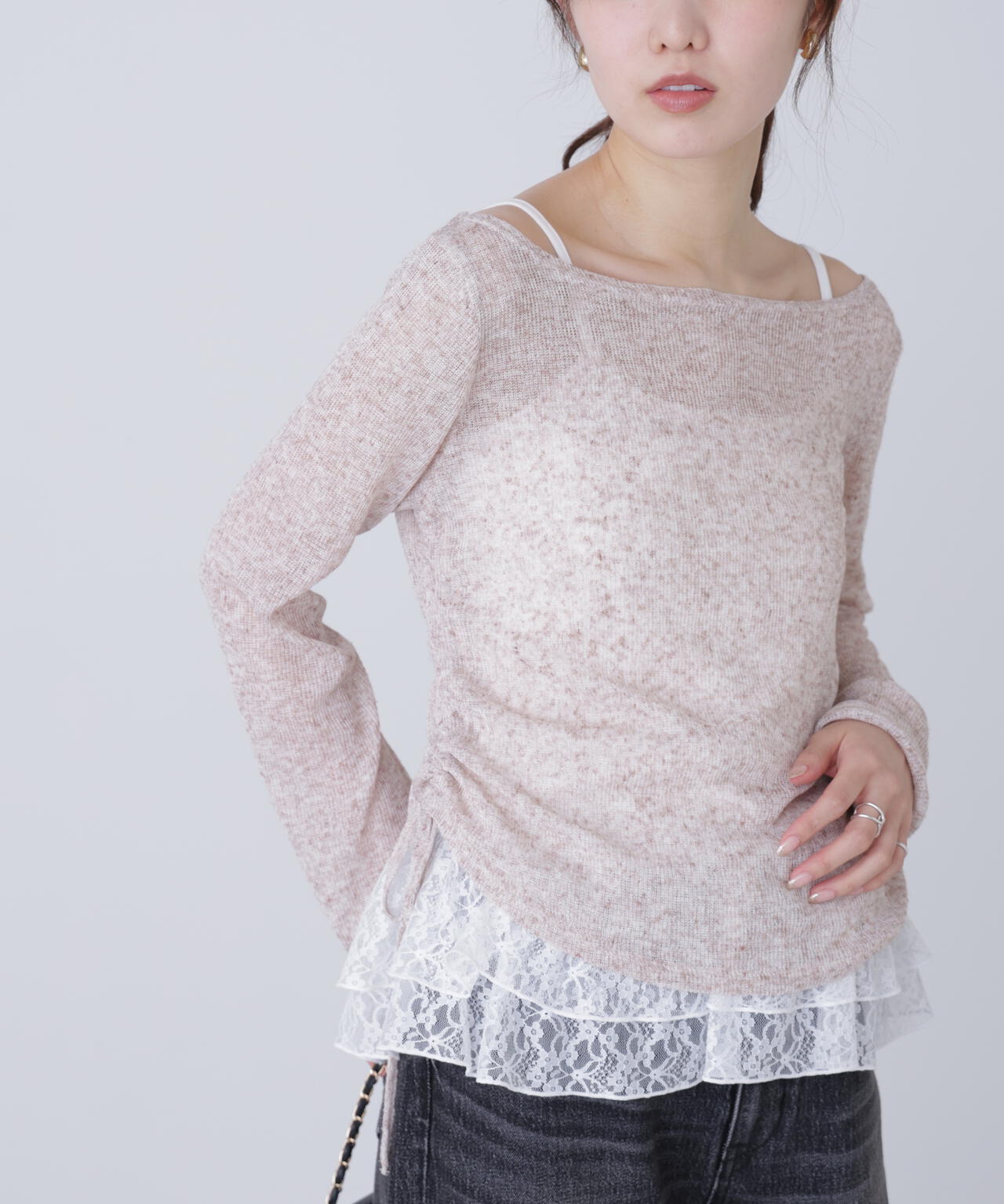 162cm 着用サイズ:FR