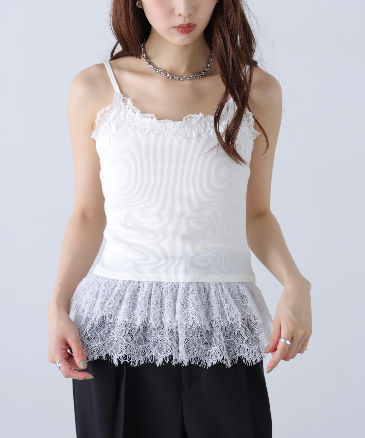 162cm 着用サイズ:FR