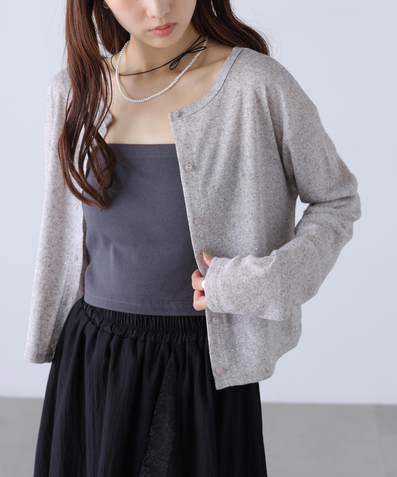 162cm 着用サイズ:FR
