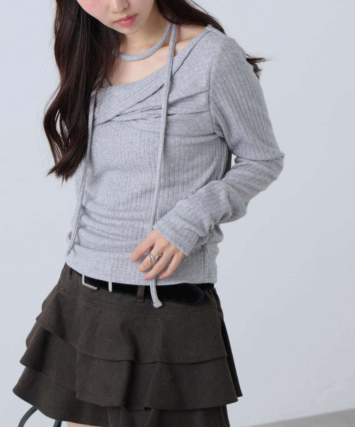 162cm 着用サイズ:FR