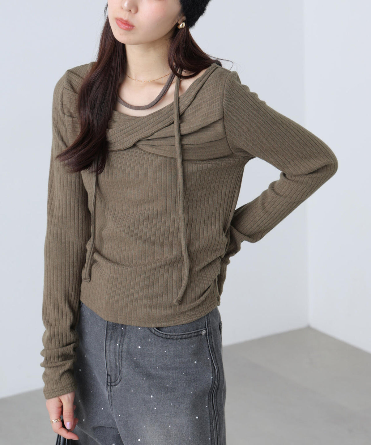 162cm 着用サイズ:FR