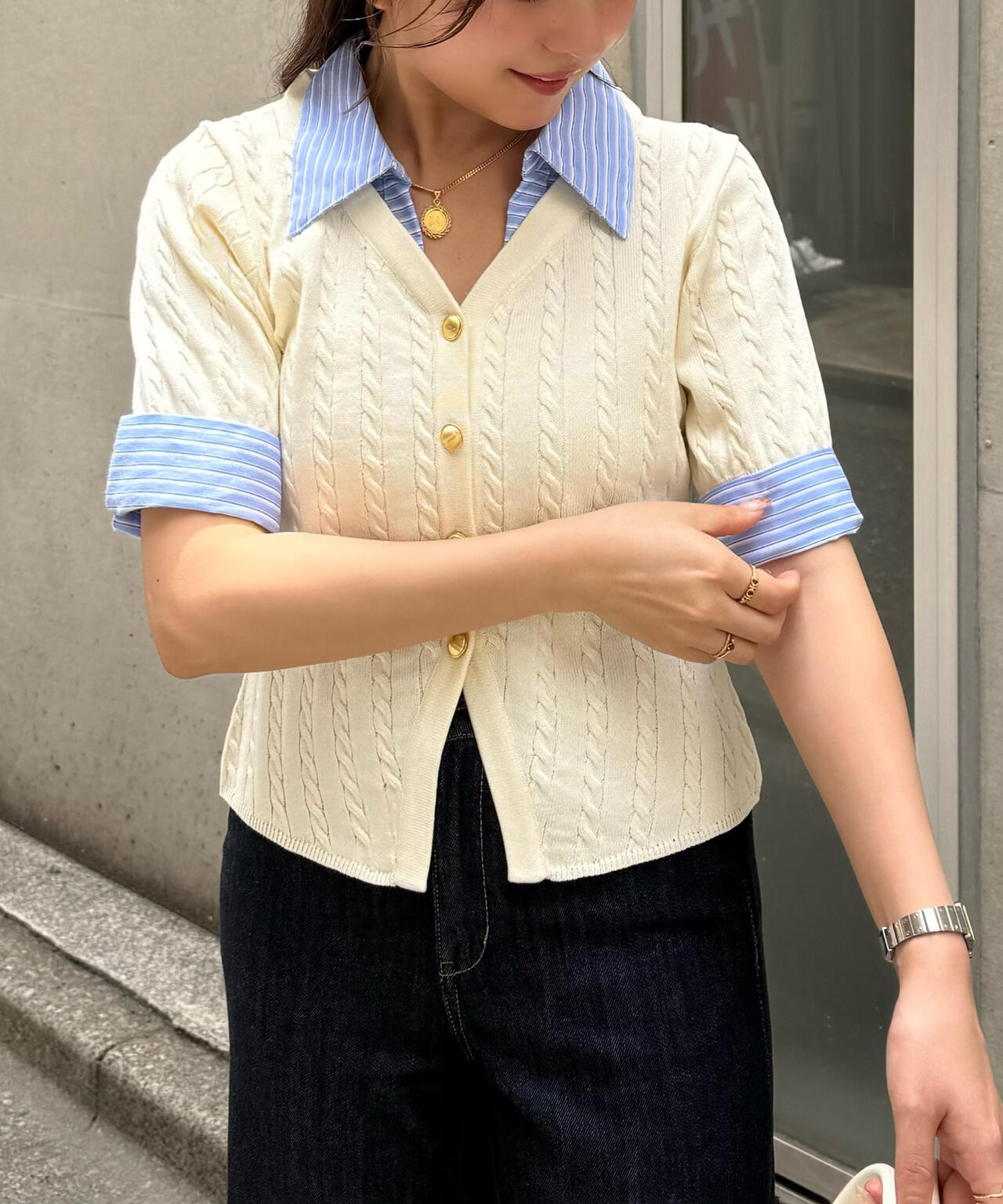 164cm 着用サイズ:FR