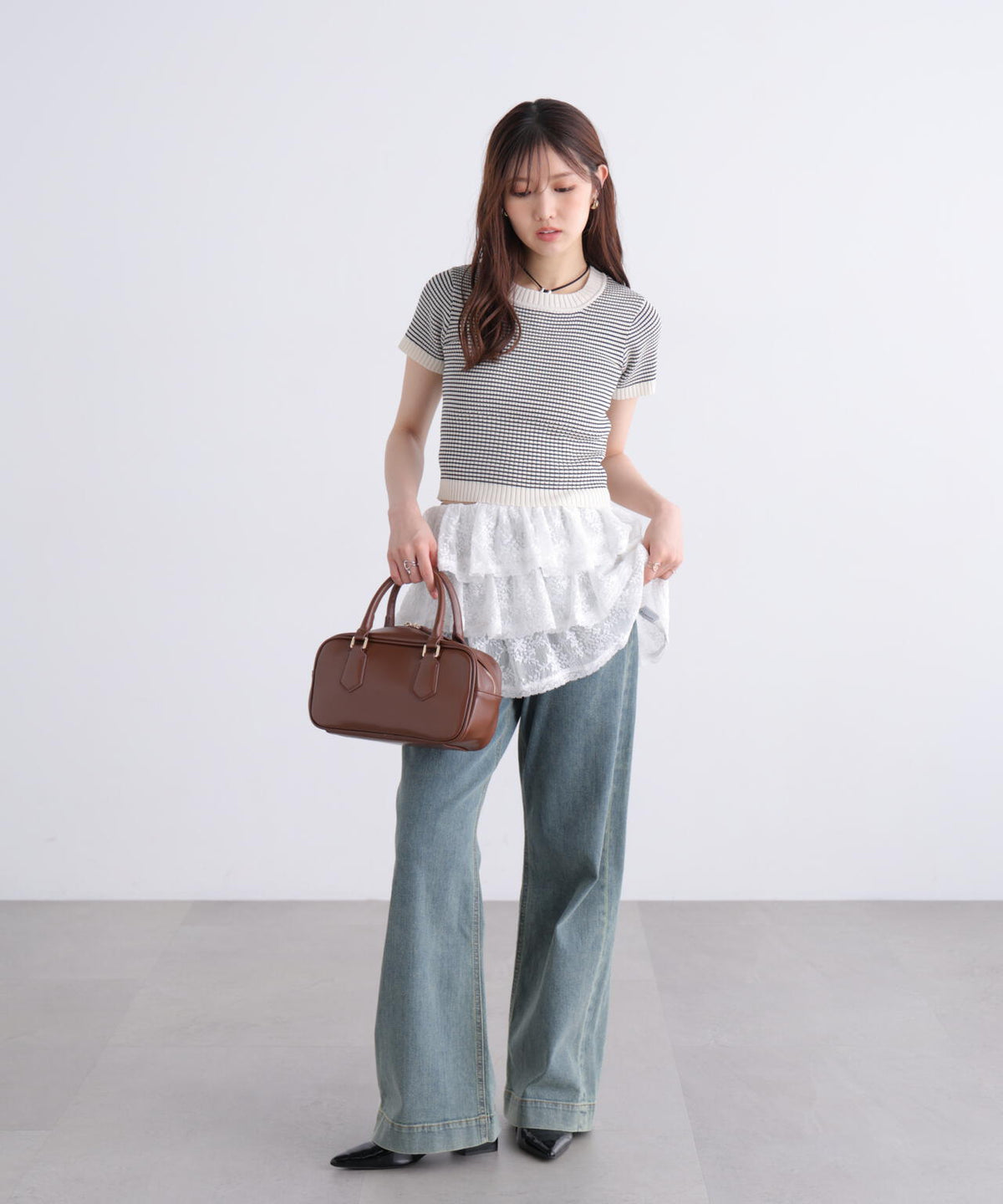 162cm 着用サイズ:FR