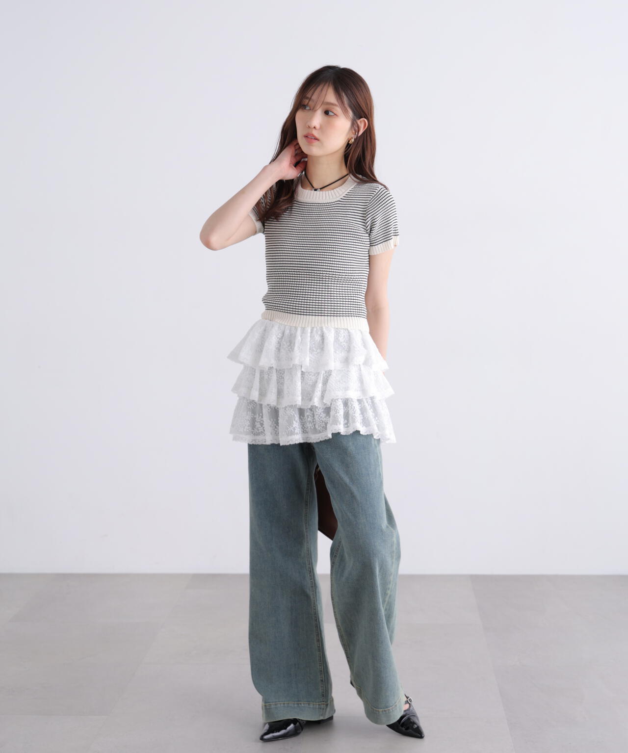 162cm 着用サイズ:FR