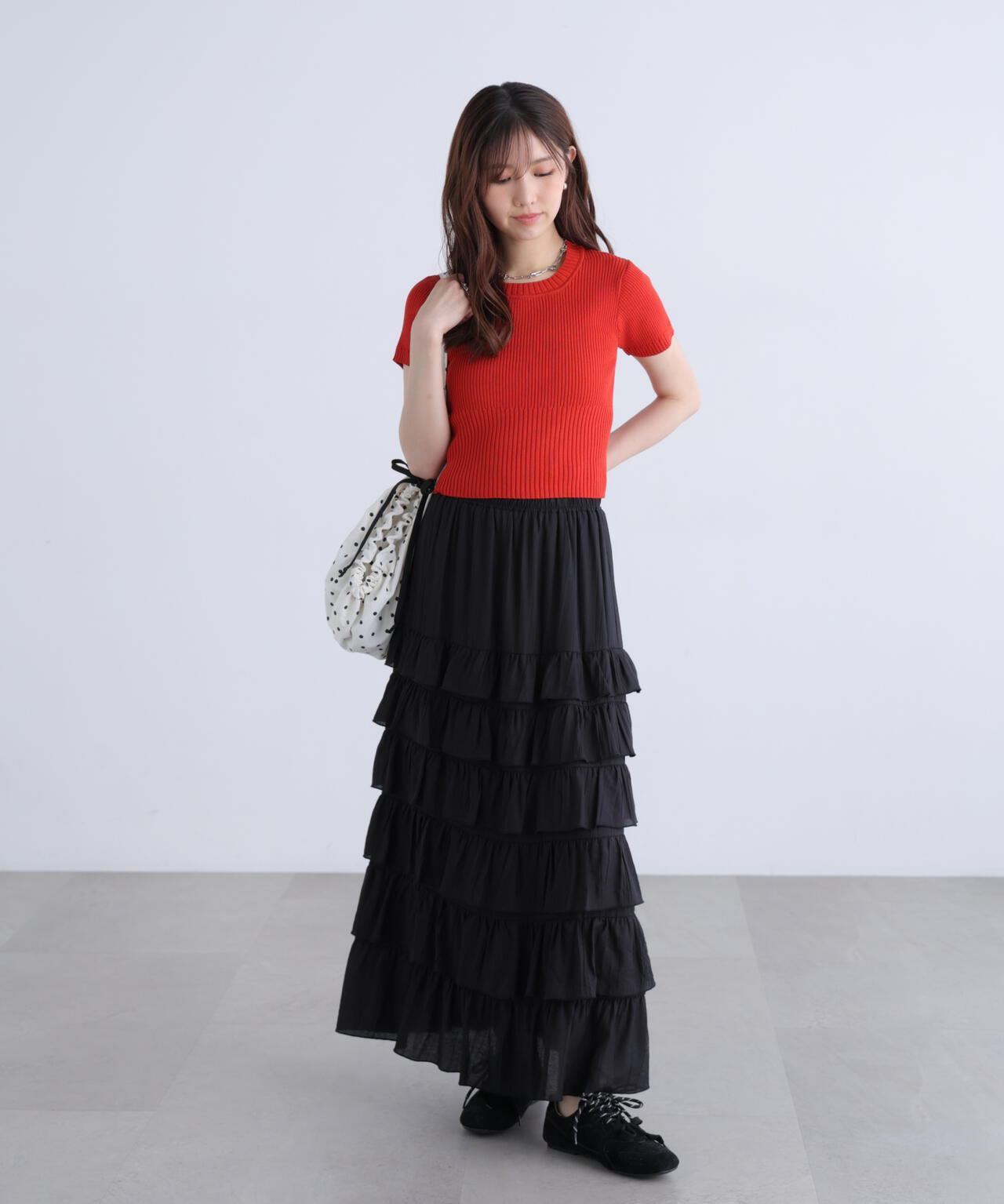 162cm 着用サイズ:FR