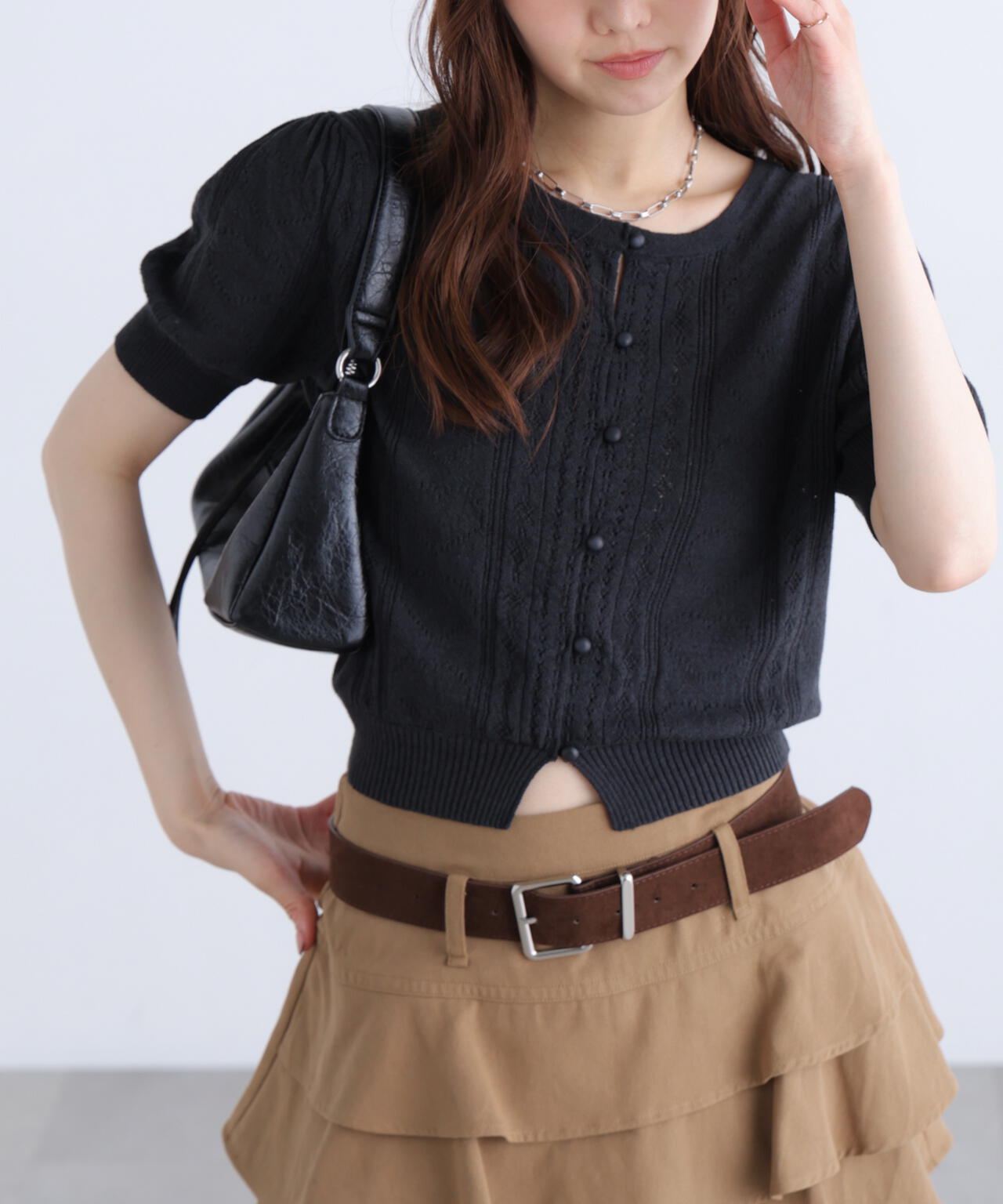 162cm 着用サイズ:FR