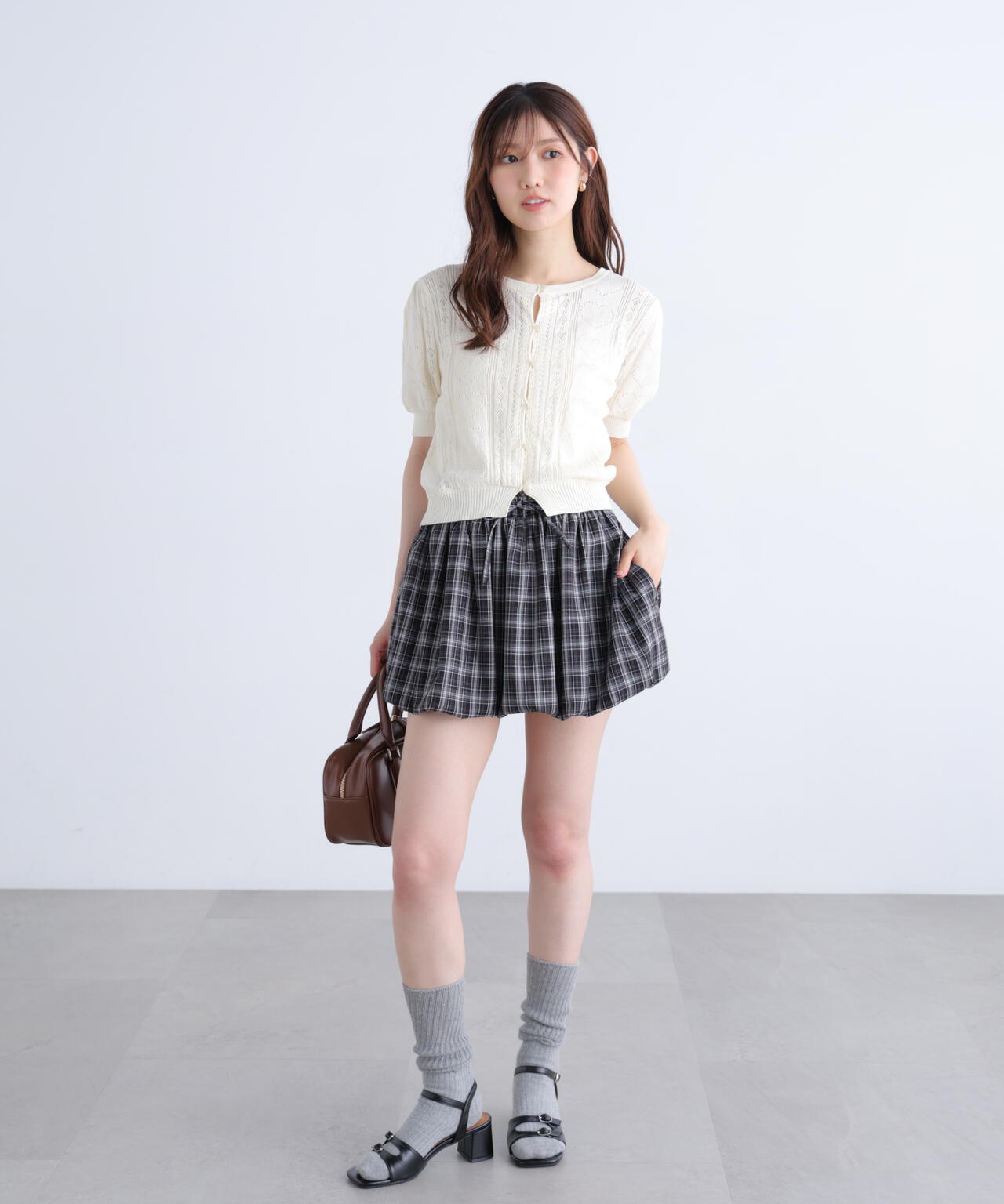 162cm 着用サイズ:FR