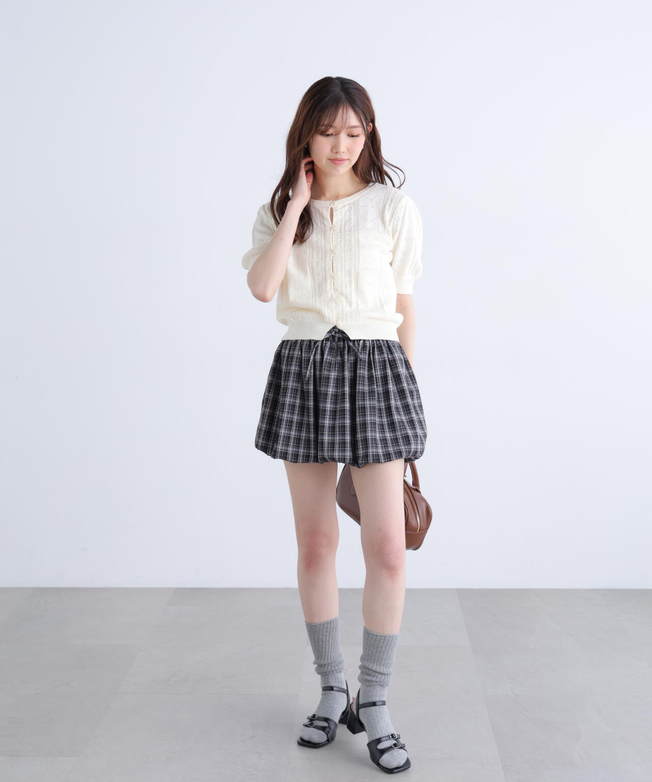 162cm 着用サイズ:FR