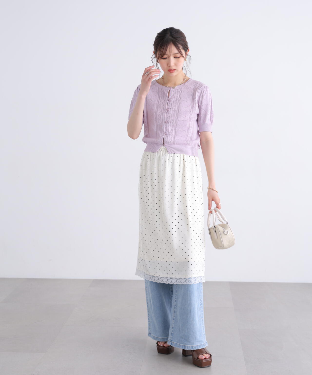 162cm 着用サイズ:FR