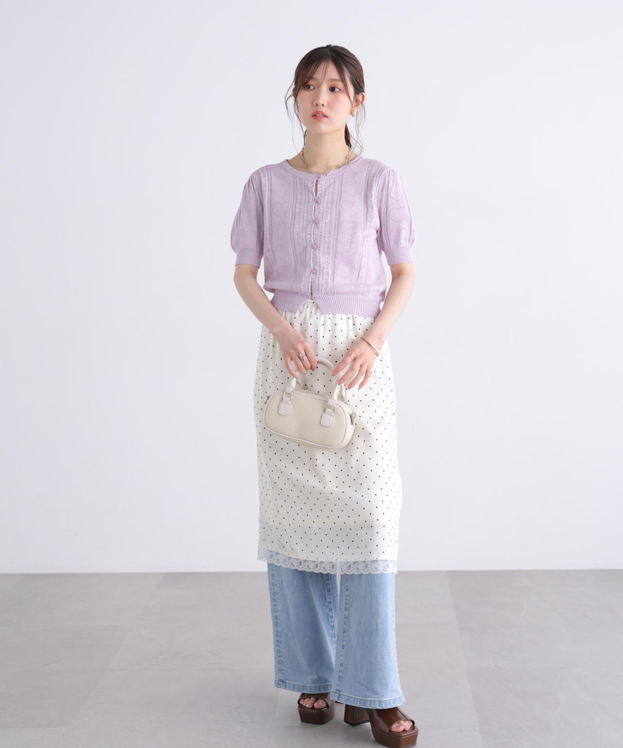 162cm 着用サイズ:FR