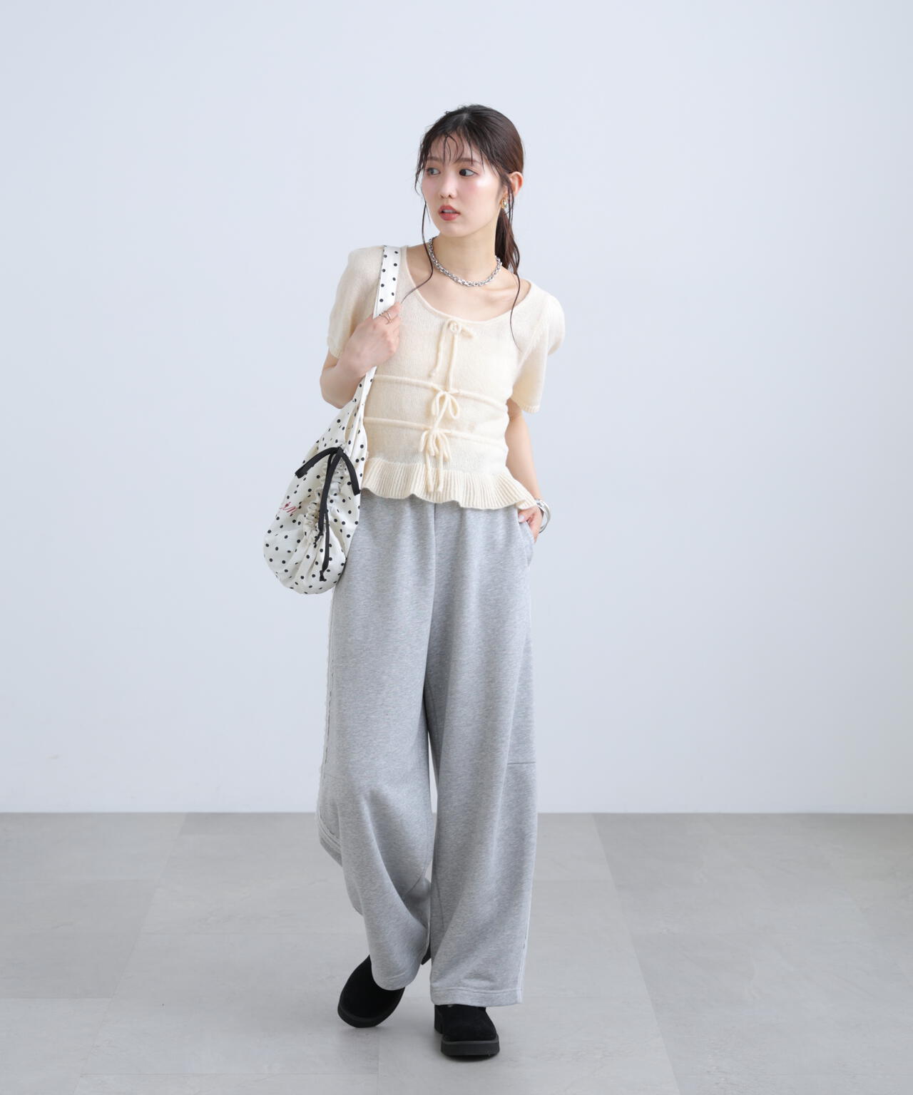 162cm 着用サイズ:FR