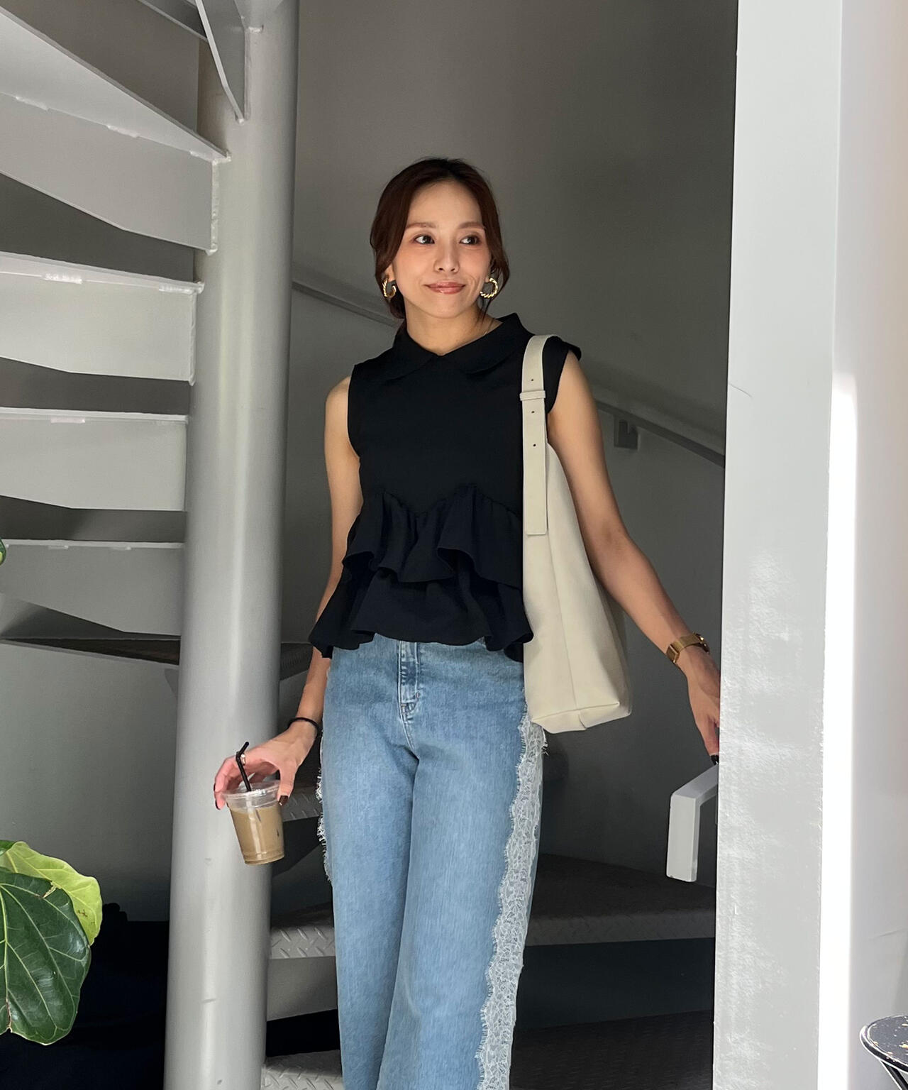 162cm 着用サイズ:FR