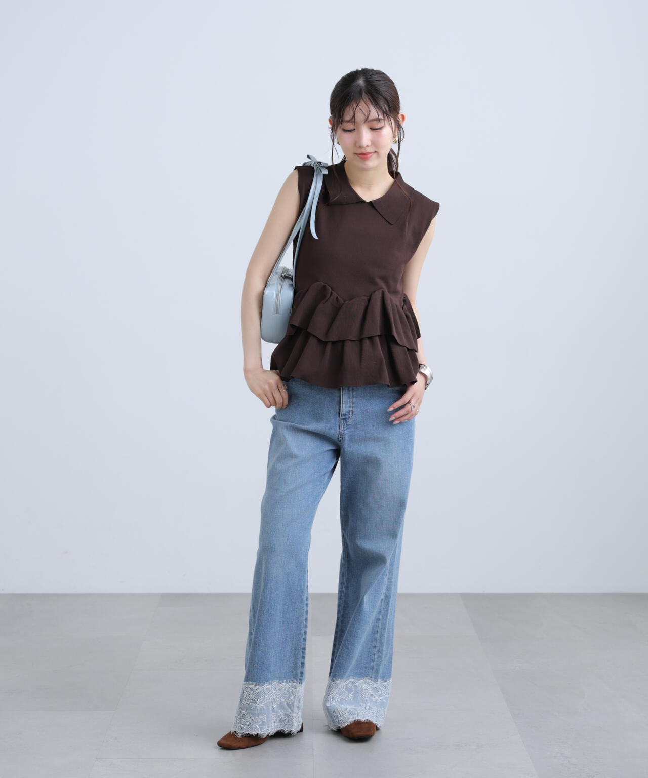162cm 着用サイズ:FR