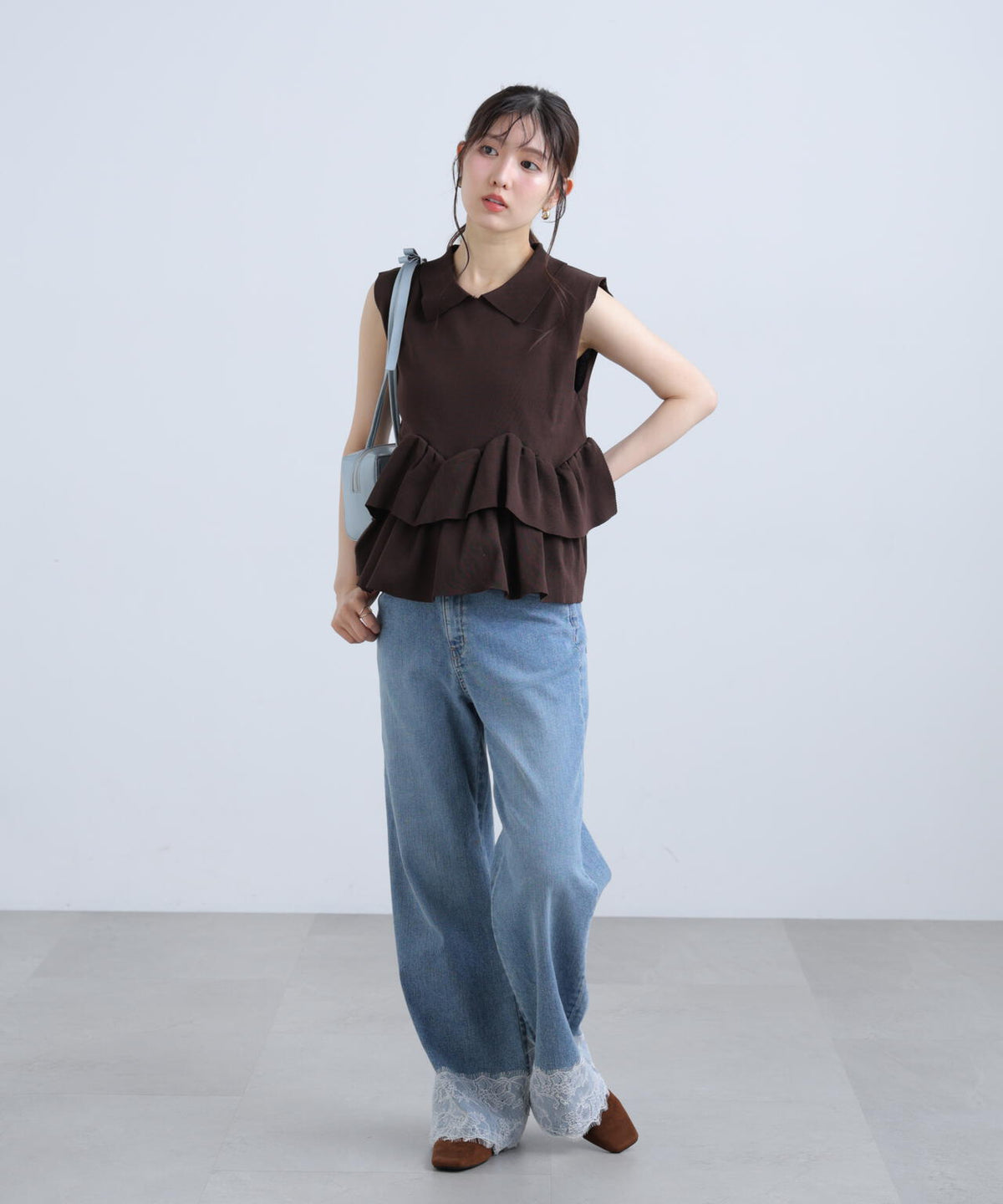 162cm 着用サイズ:FR