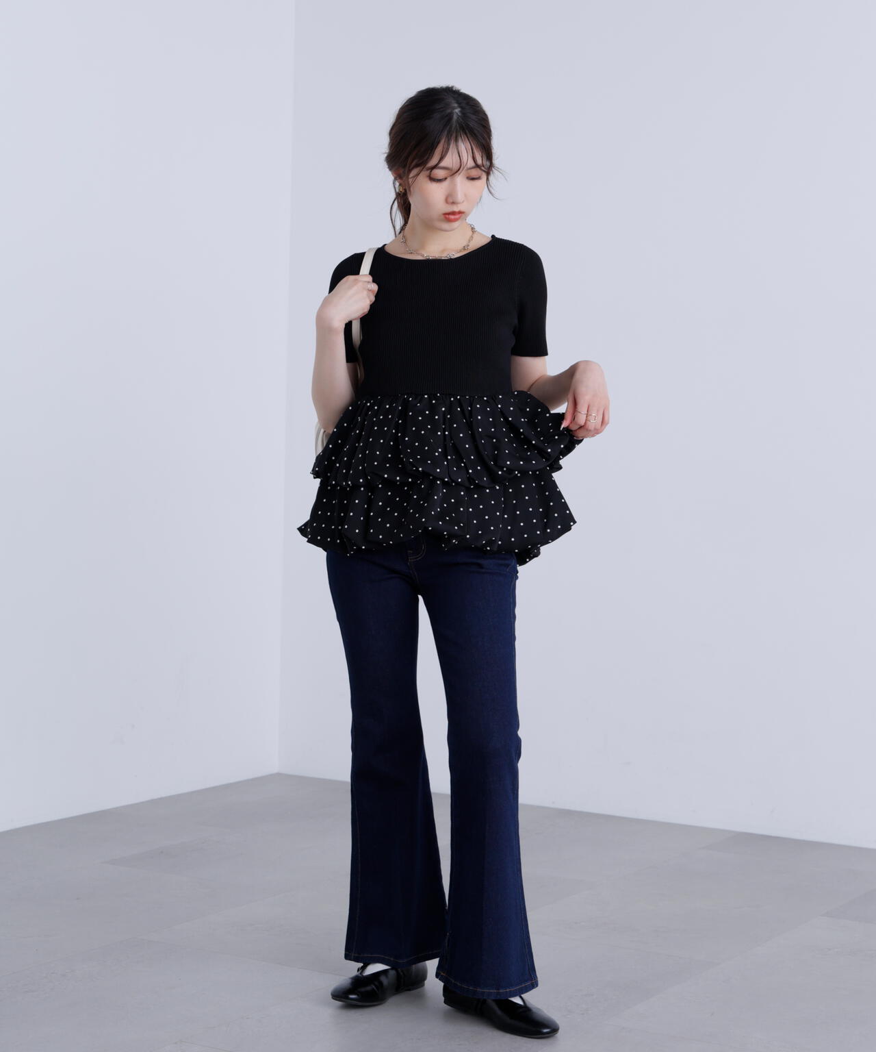162cm 着用サイズ:FR