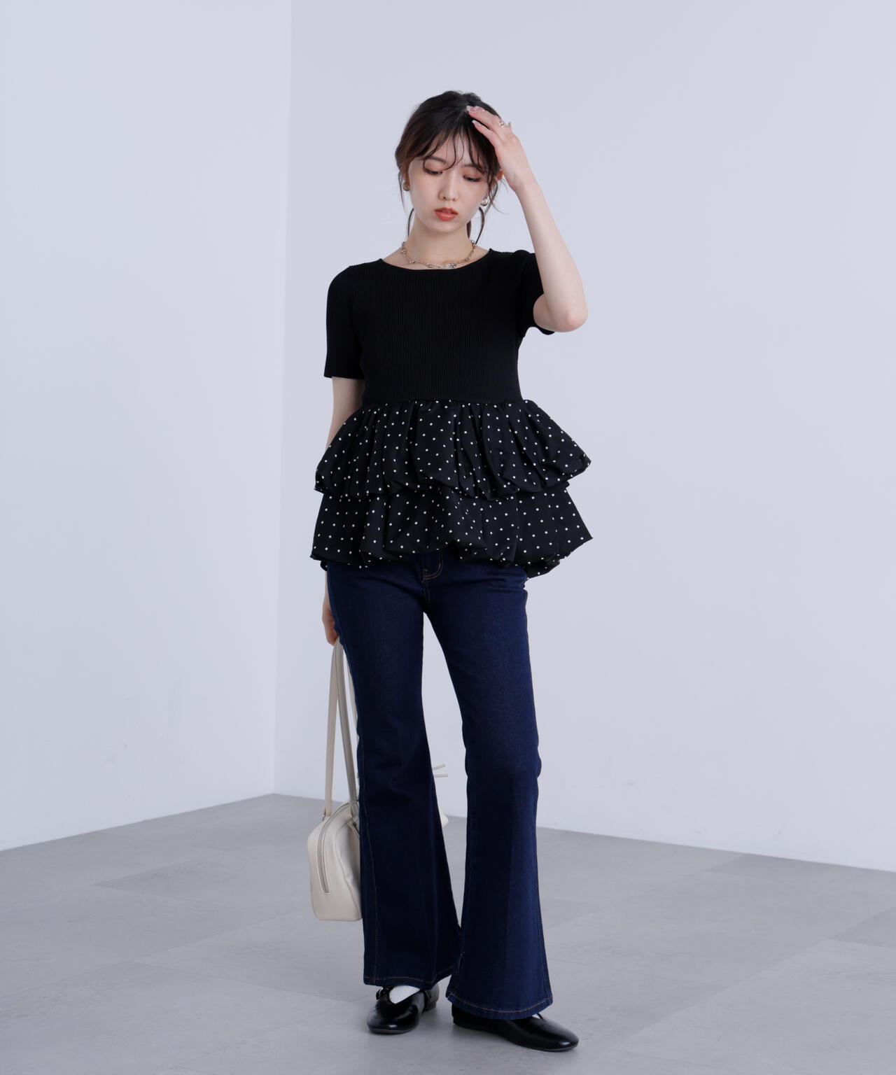 162cm 着用サイズ:FR