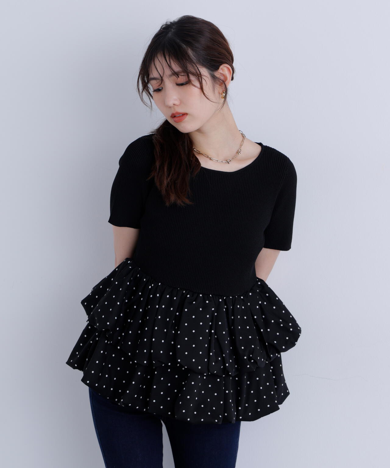162cm 着用サイズ:FR