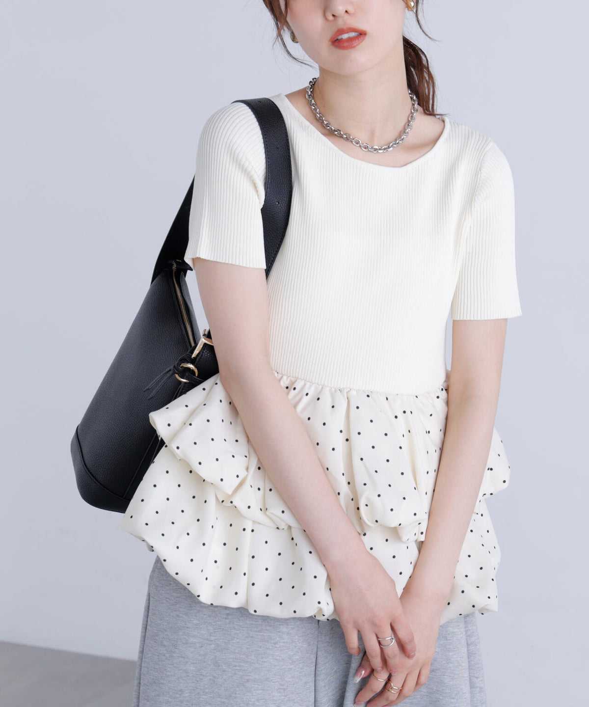 162cm 着用サイズ:FR