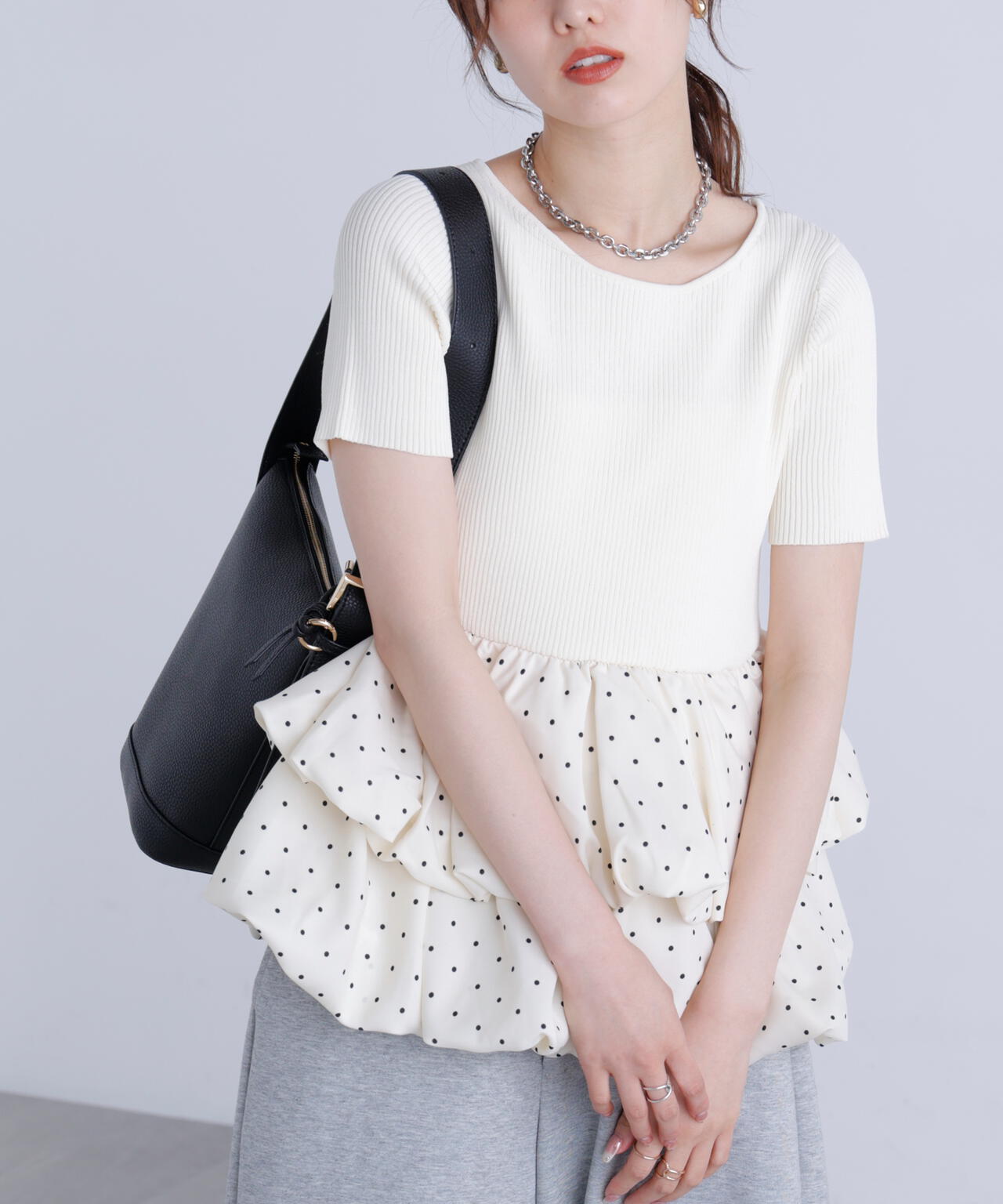 162cm 着用サイズ:FR