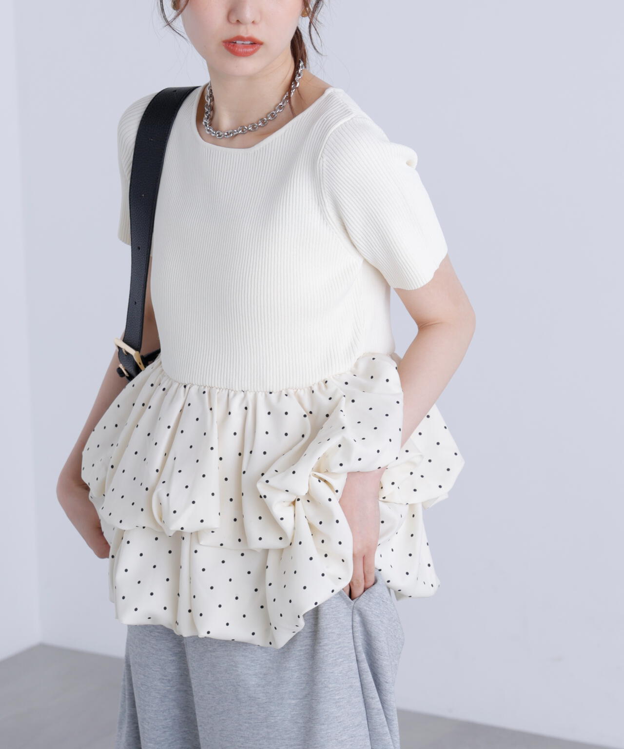 162cm 着用サイズ:FR