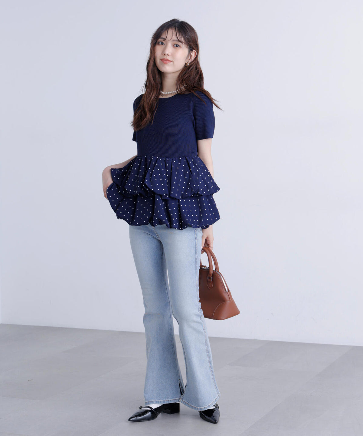 162cm 着用サイズ:FR