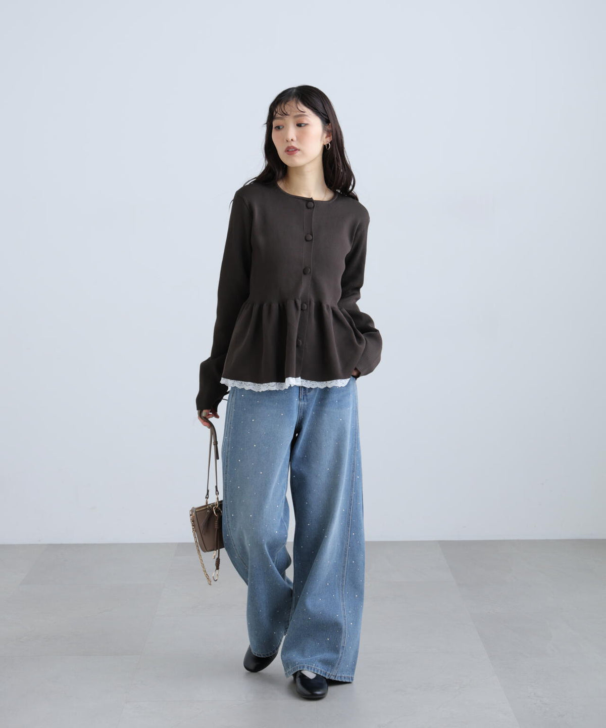 162cm 着用サイズ:FR