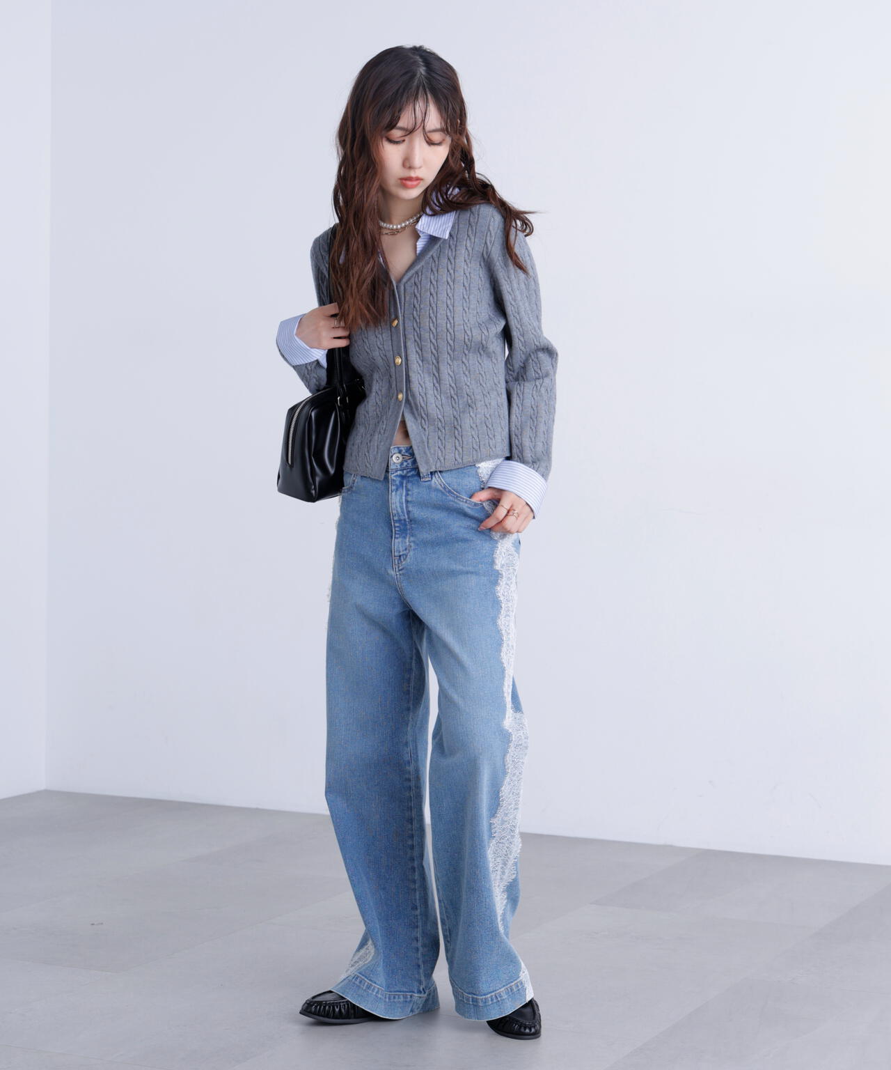 162cm 着用サイズ:FR