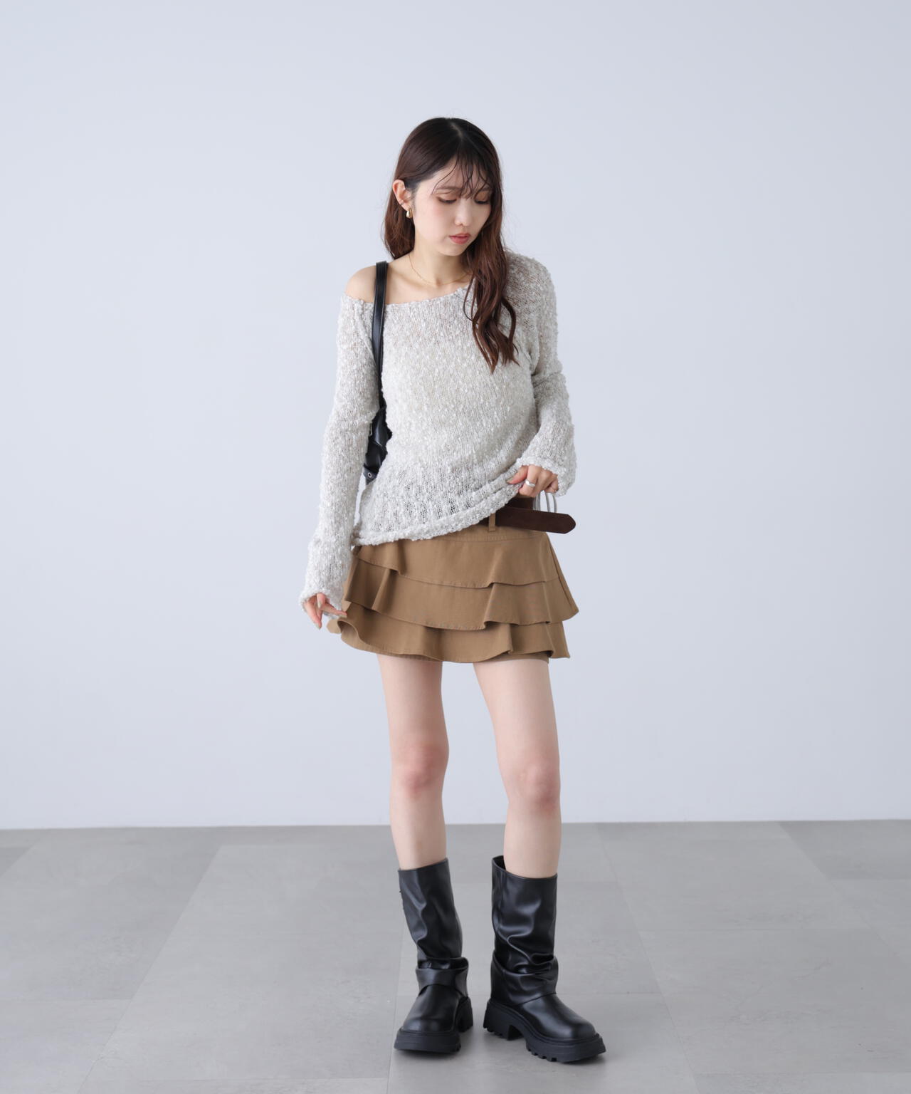 162cm 着用サイズ:FR