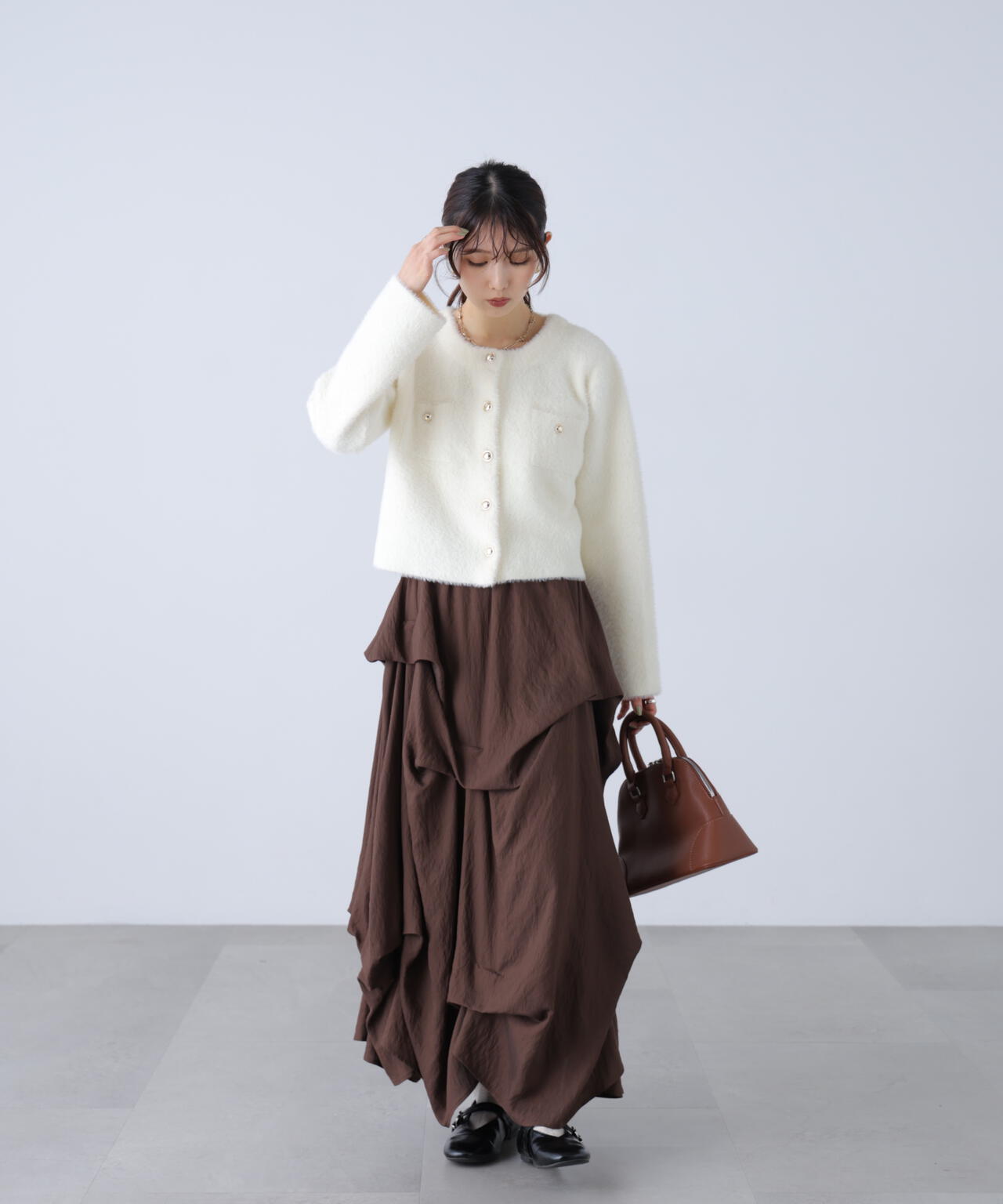 162cm 着用サイズ:FR