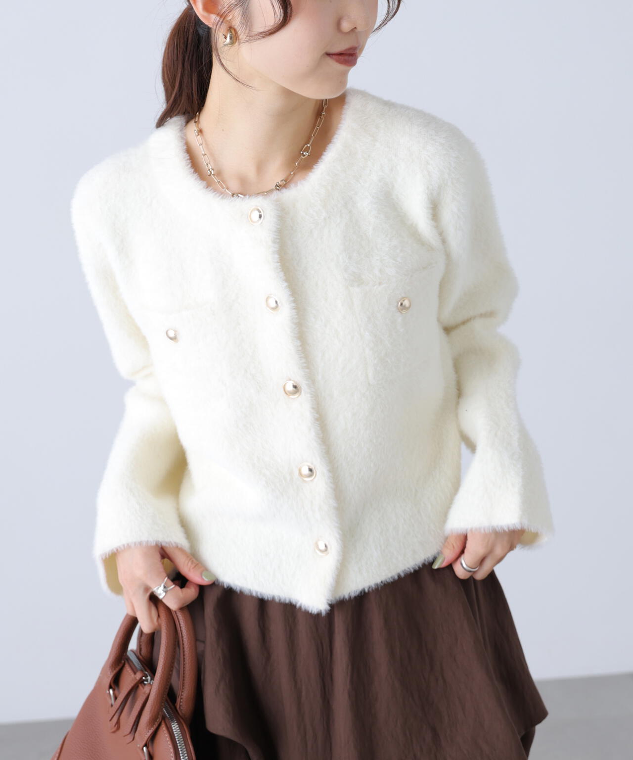 162cm 着用サイズ:FR