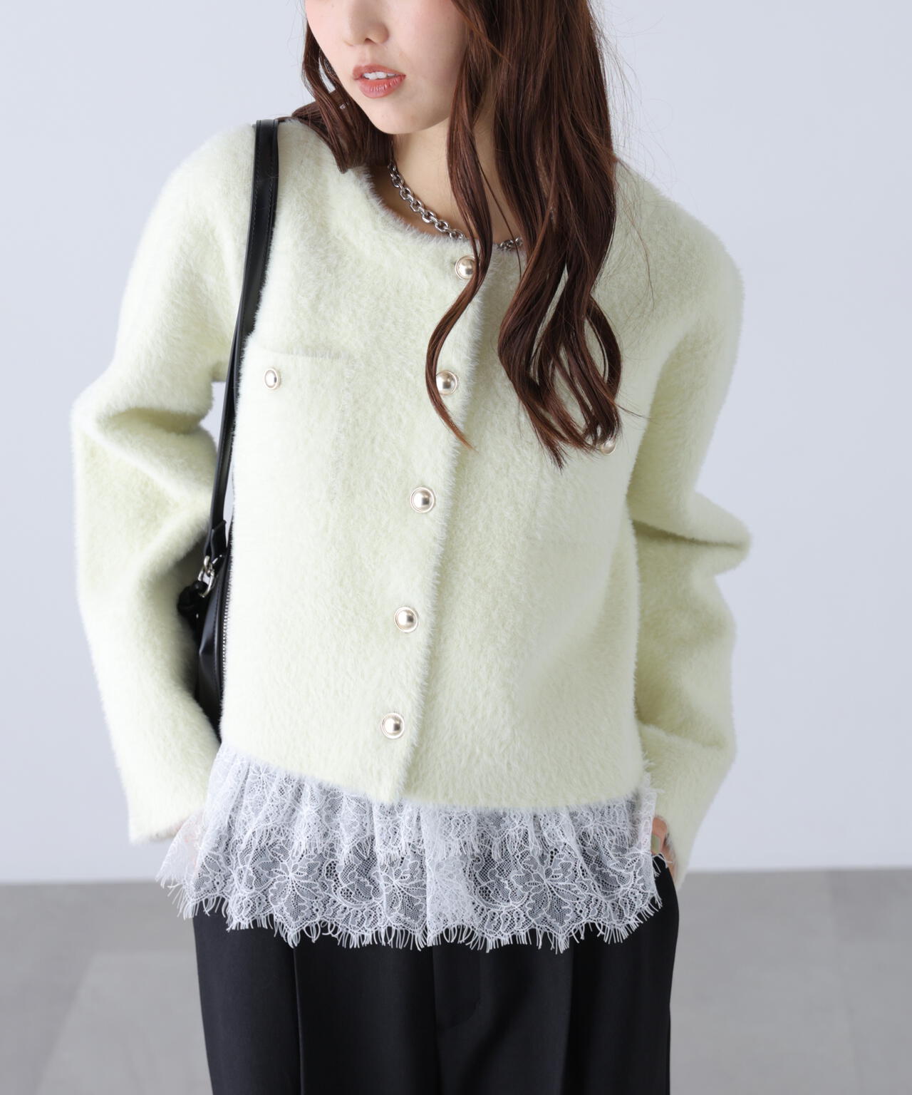 162cm 着用サイズ:FR
