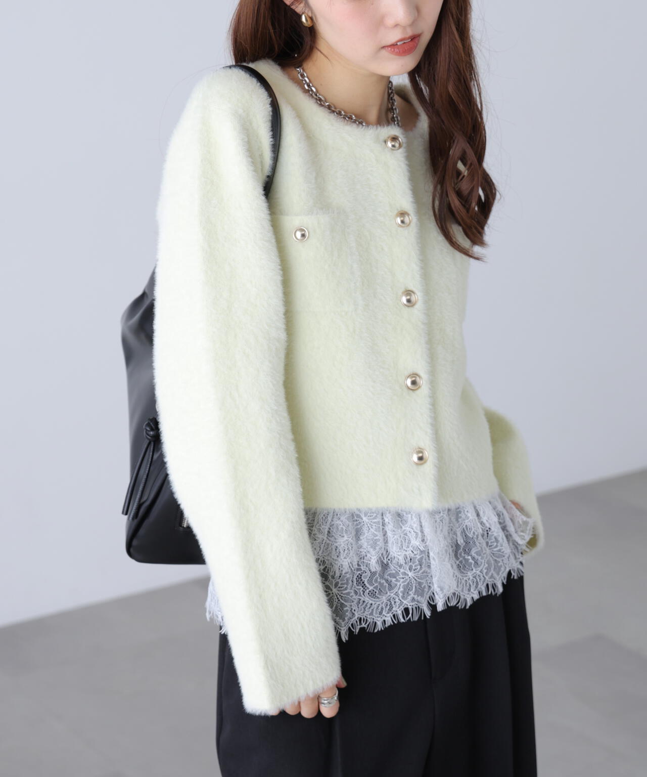 162cm 着用サイズ:FR