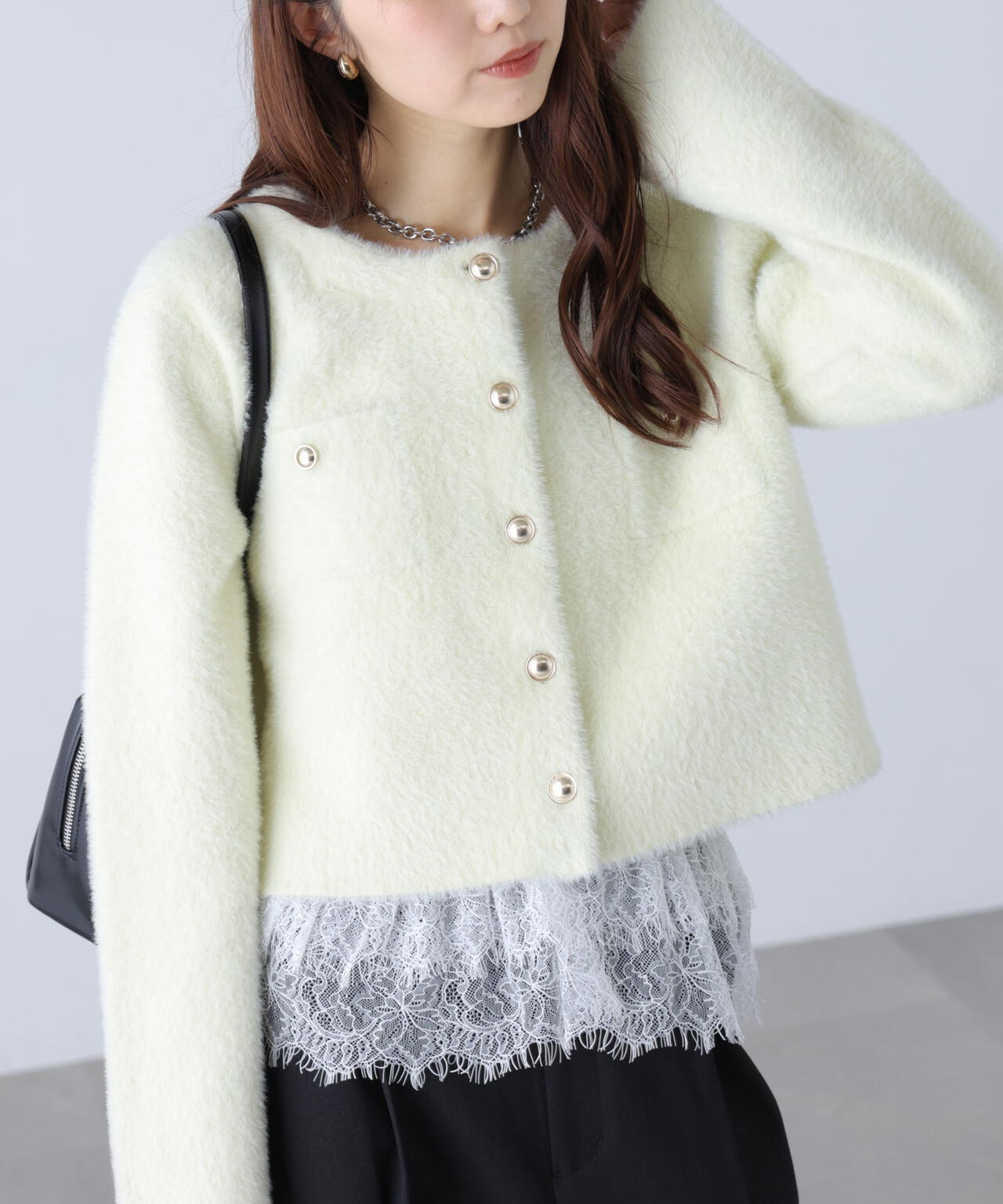 162cm 着用サイズ:FR