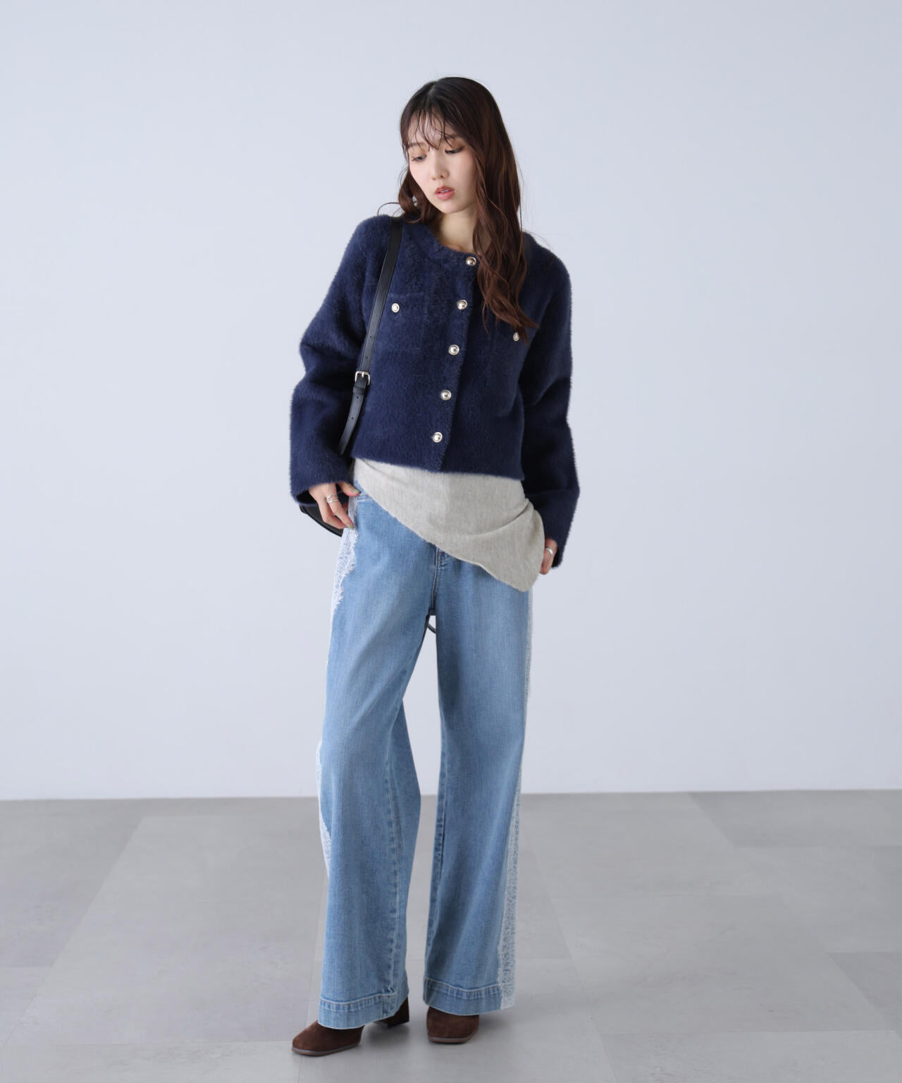 162cm 着用サイズ:FR