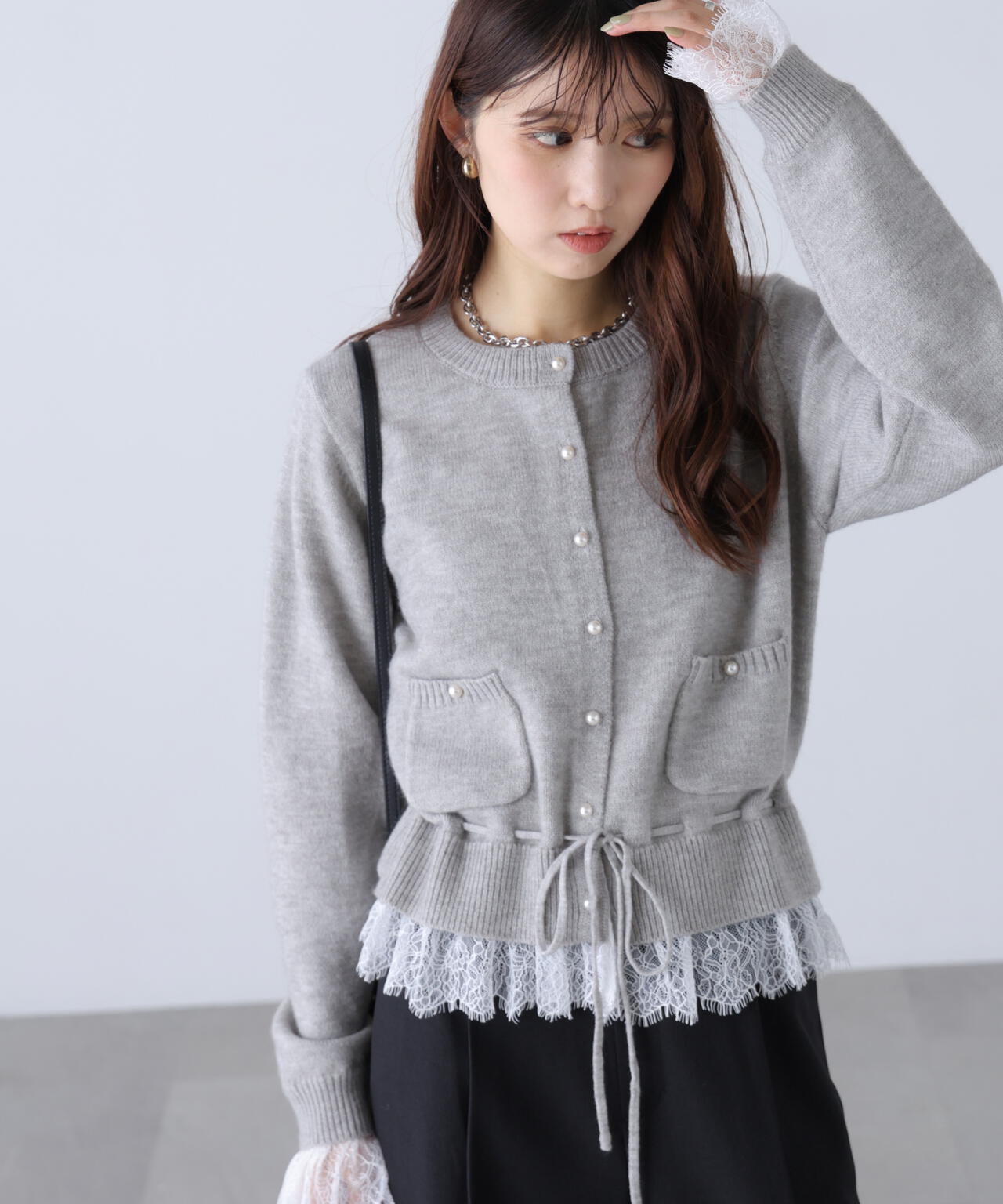 162cm 着用サイズ:FR