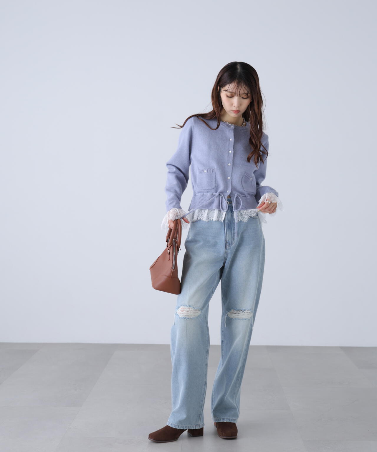 162cm 着用サイズ:FR