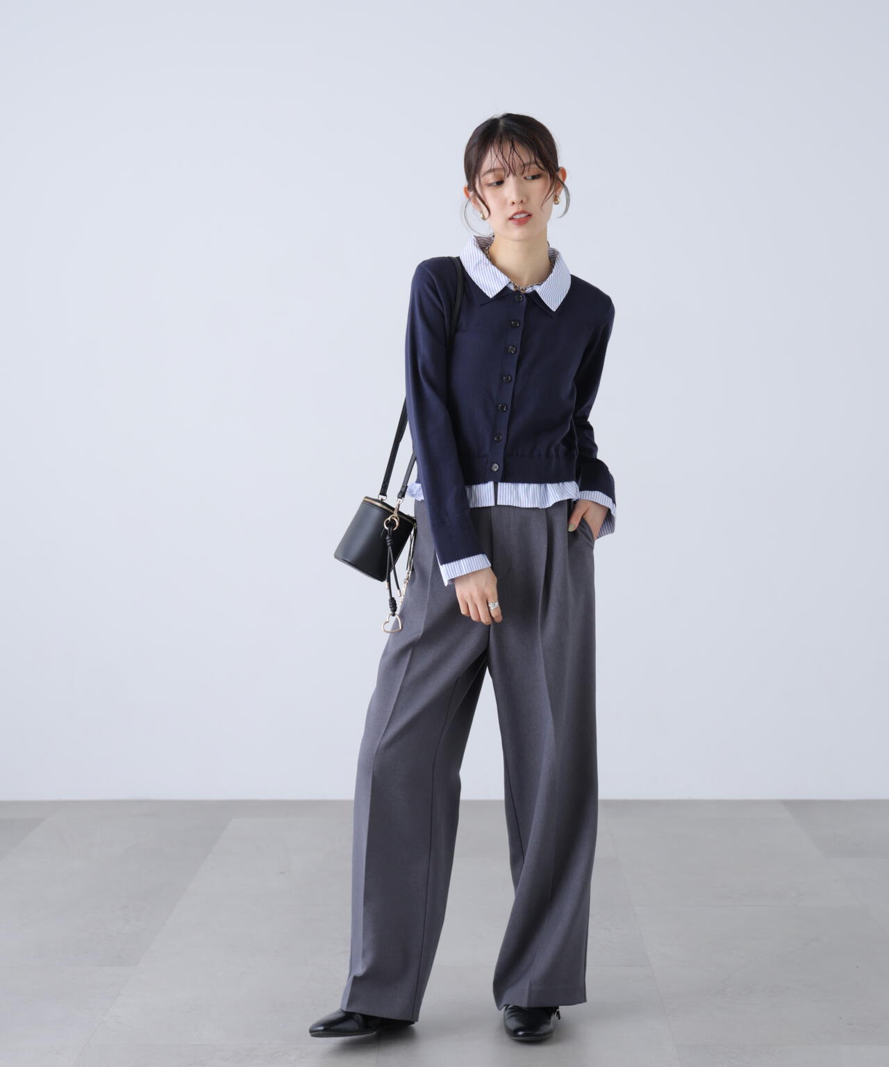 162cm 着用サイズ:FR