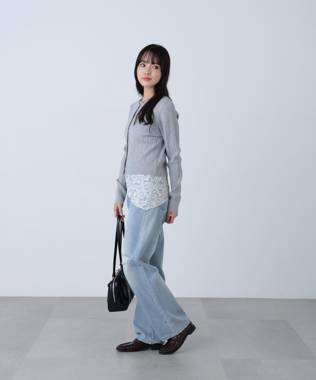 162cm 着用サイズ:FR