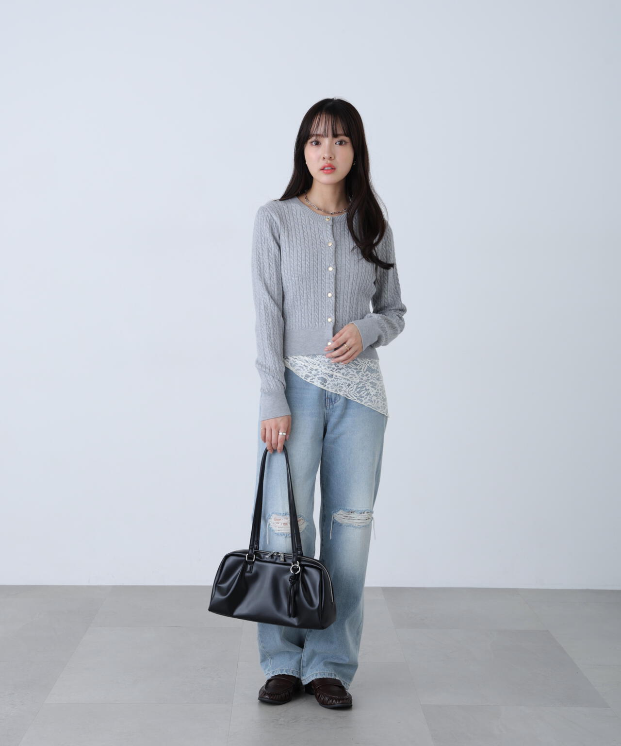 162cm 着用サイズ:FR