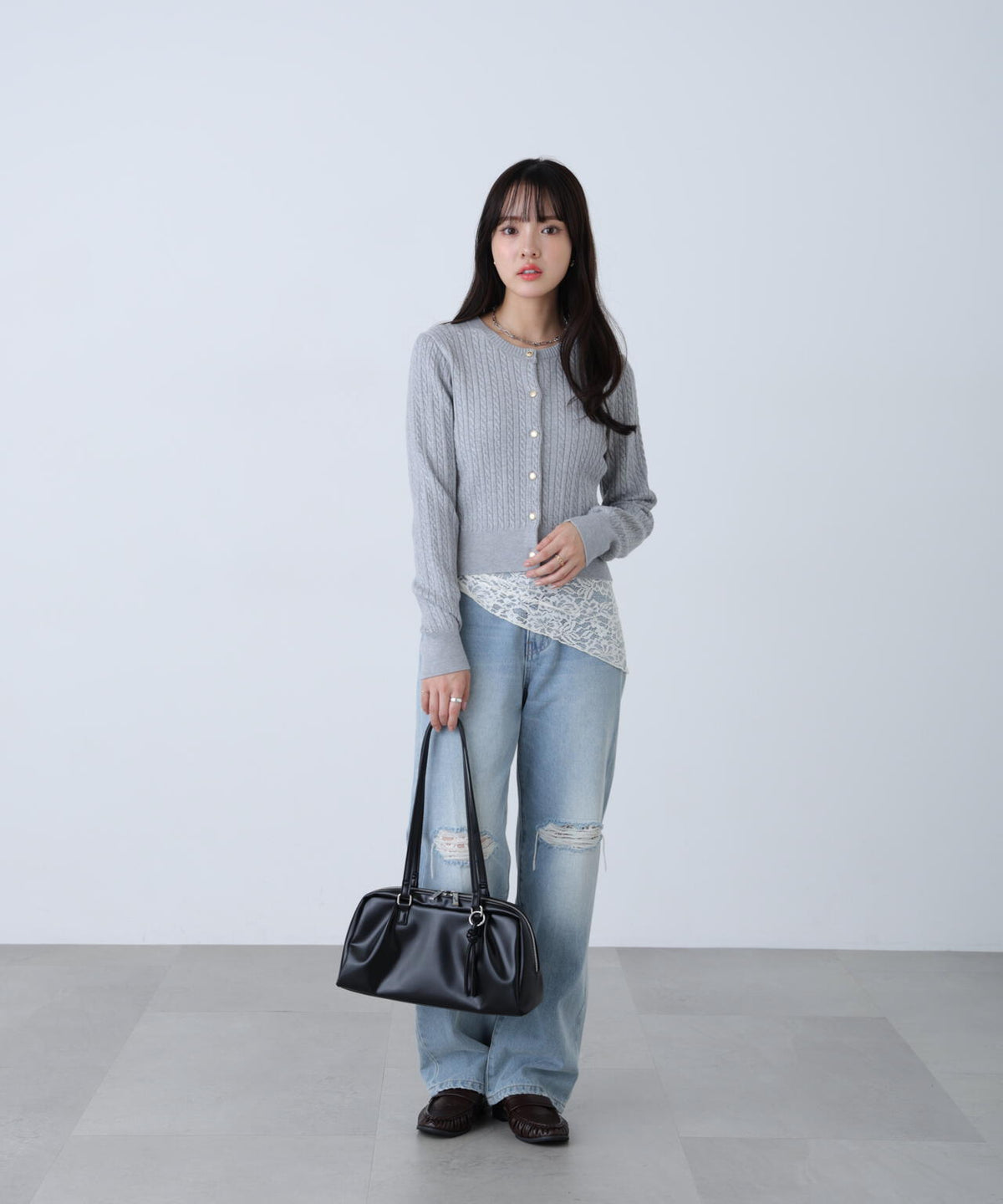 162cm 着用サイズ:FR