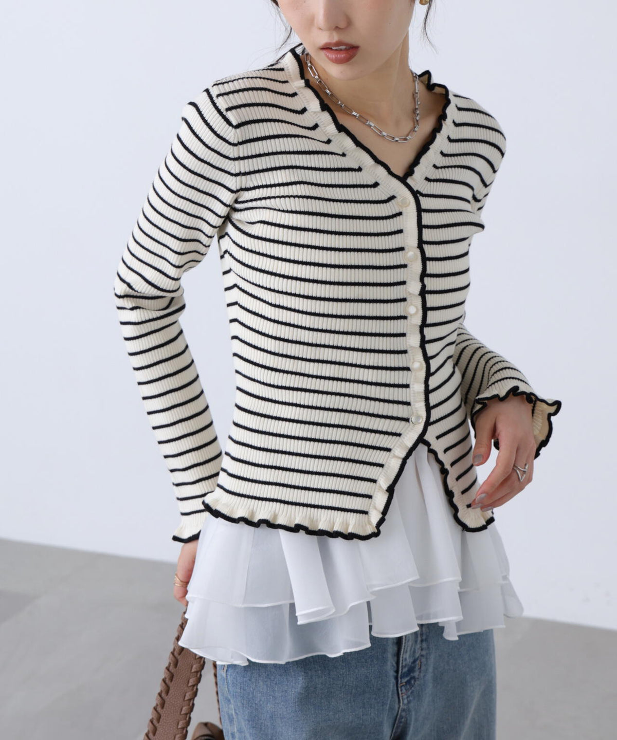 162cm 着用サイズ:FR